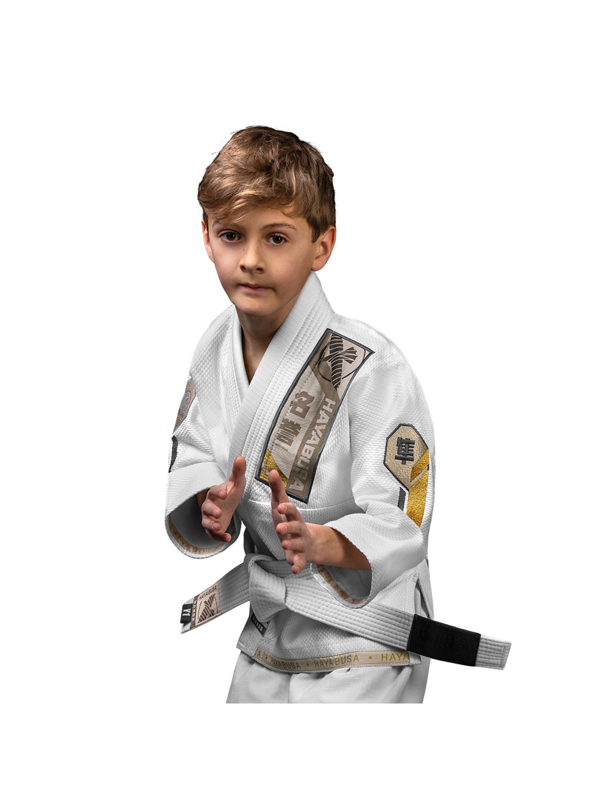 Hayabusa Ascend Youth Jiu-Jitsu Gi, white, image 7