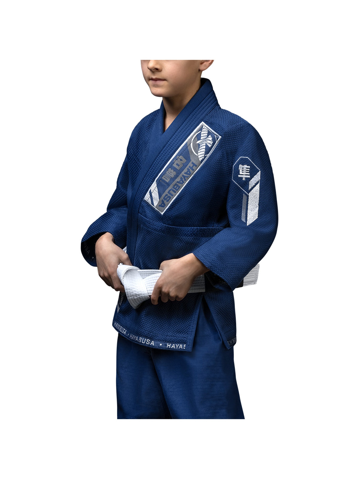 Hayabusa Ascend Youth Jiu-Jitsu Gi, navy, image 3