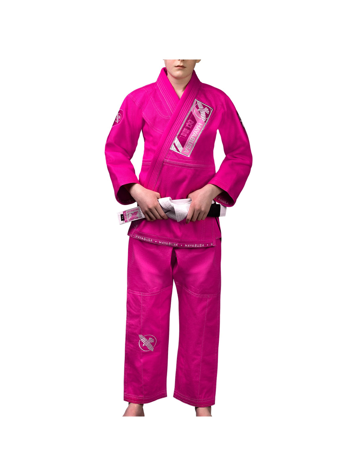 Hayabusa Ascend Youth Jiu-Jitsu Gi, pink, image 2
