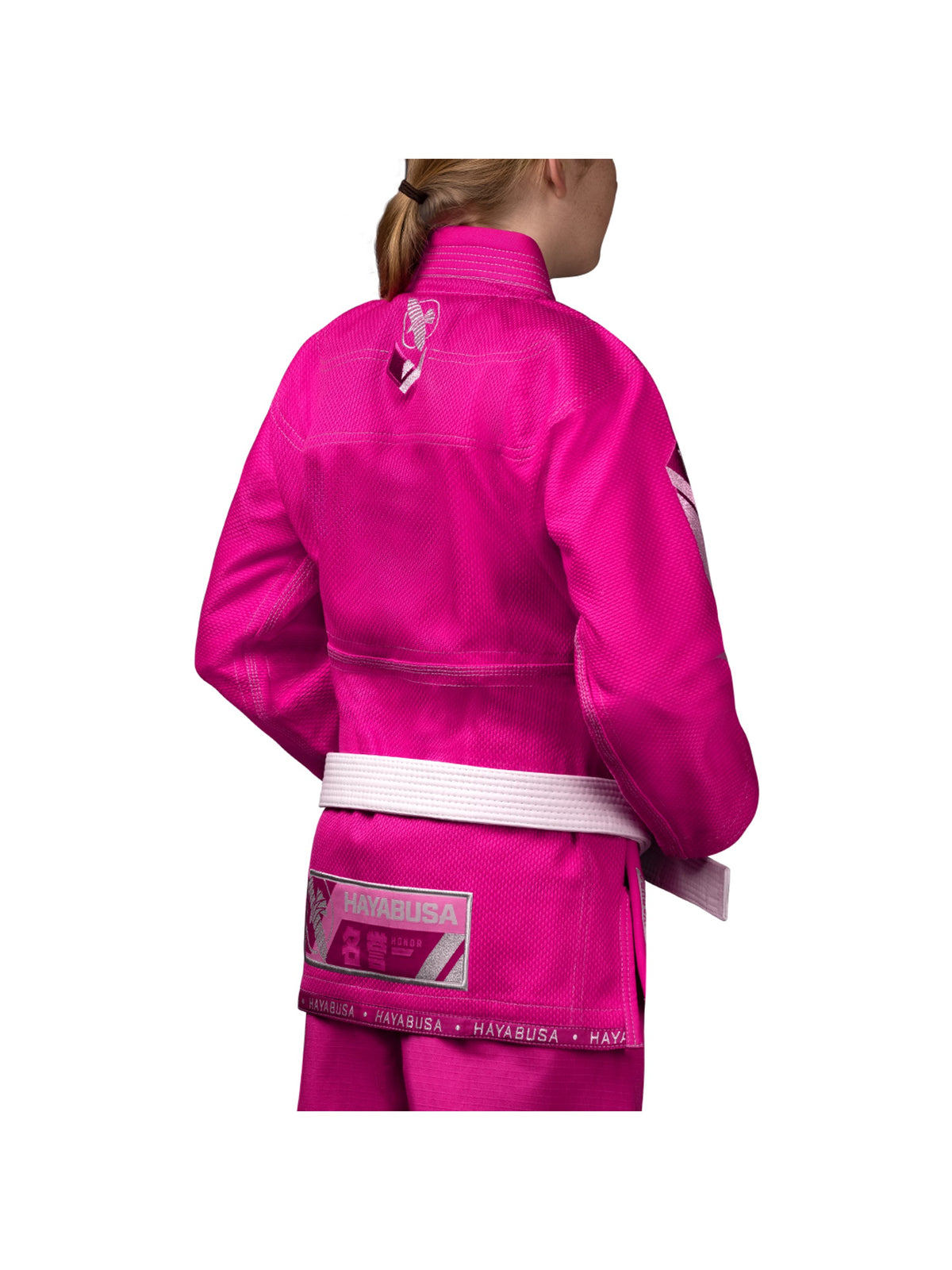 Hayabusa Ascend Youth Jiu-Jitsu Gi, pink, image 5