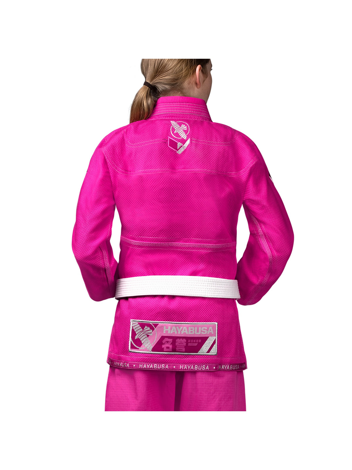 Hayabusa Ascend Youth Jiu-Jitsu Gi, pink, image 4