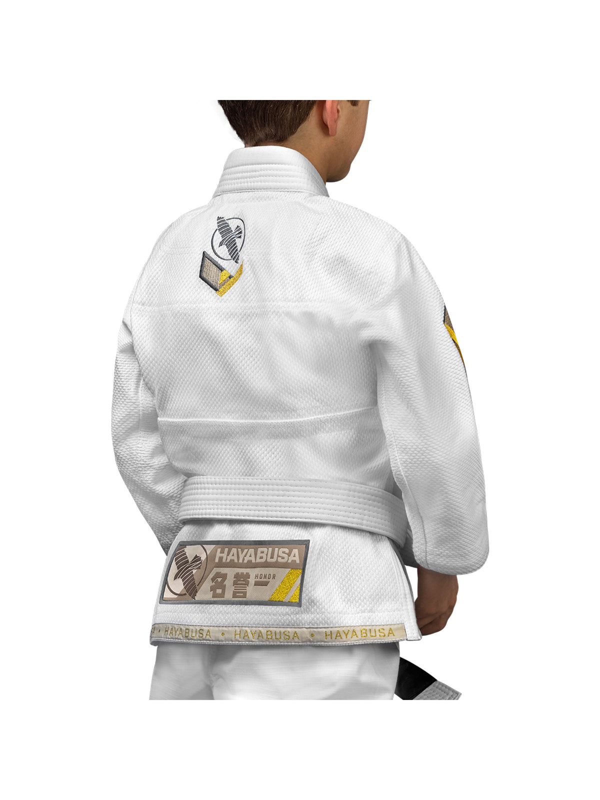 Hayabusa Ascend Youth Jiu-Jitsu Gi, white, image 5