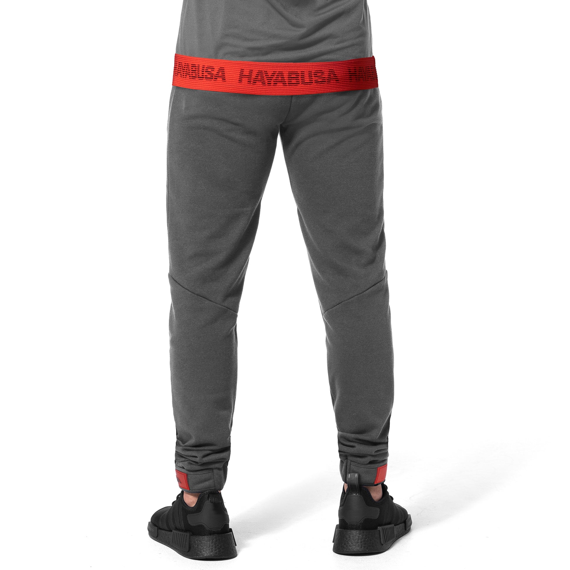 Hayabusa Men's Athletic Joggers – Dark Grey Back