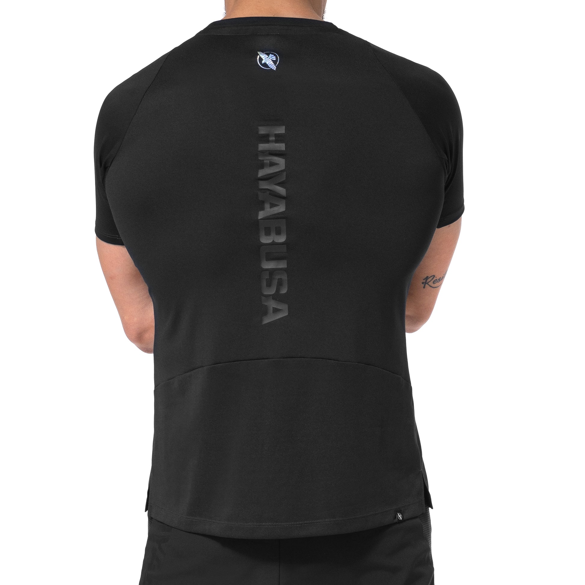 Hayabusa Men's Lightweight Training Shirt – Black Back