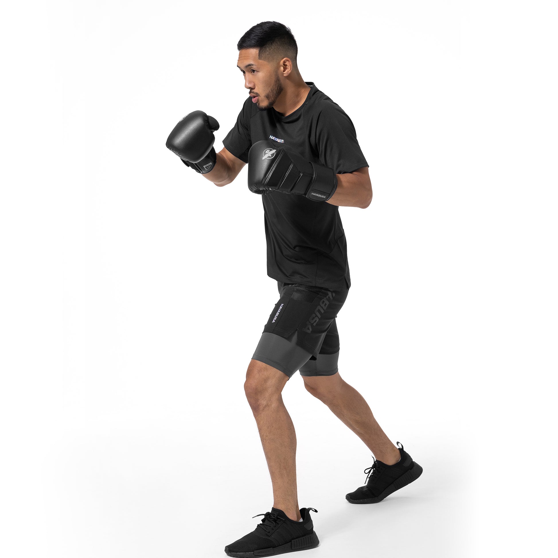 Hayabusa Men's Lightweight Training Shirt – Black Feature