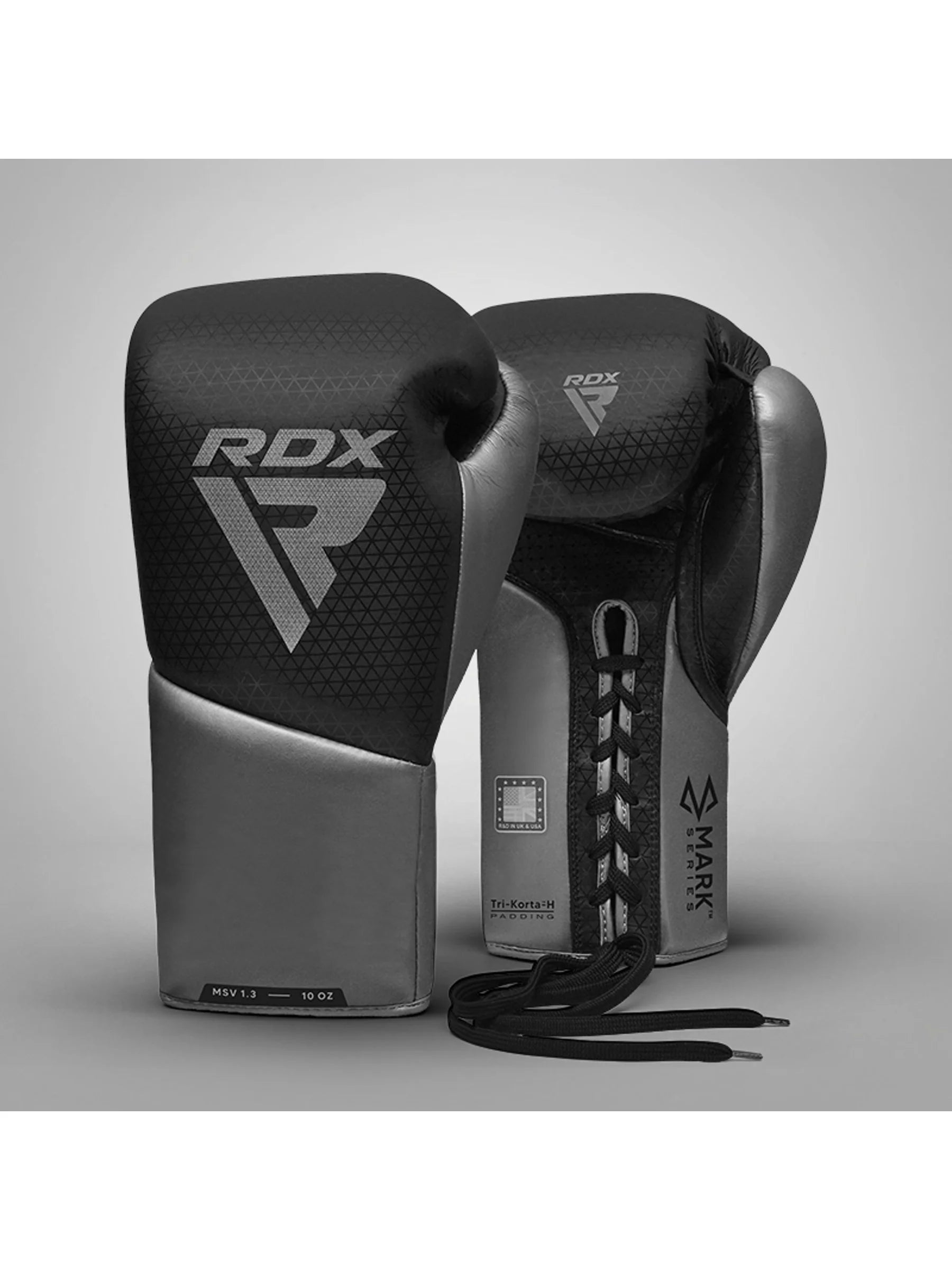 RDX K2 Mark Pro Fight Boxing Gloves – Silver