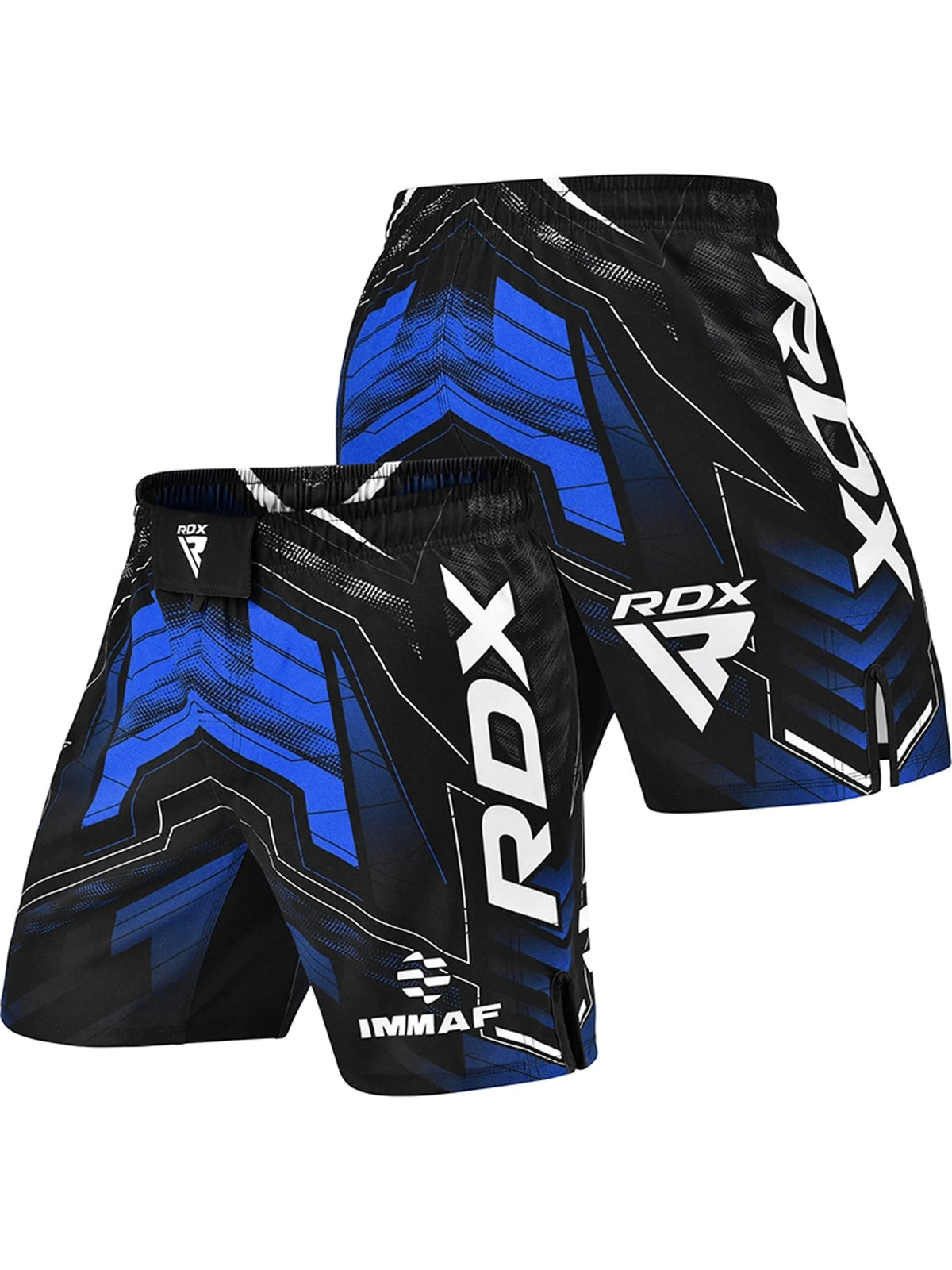 RDX IMMAF Approved MMA Fight & Training Shorts – Blue