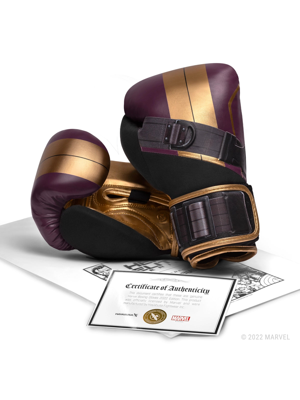 Marvel's Batroc Boxing Gloves - Certificate