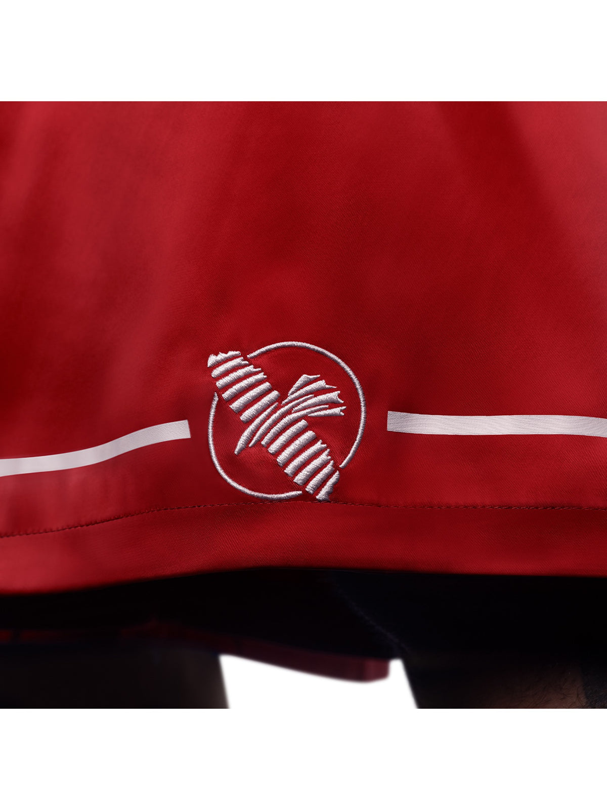 Hayabusa Pro Boxing Shorts, red, image 4