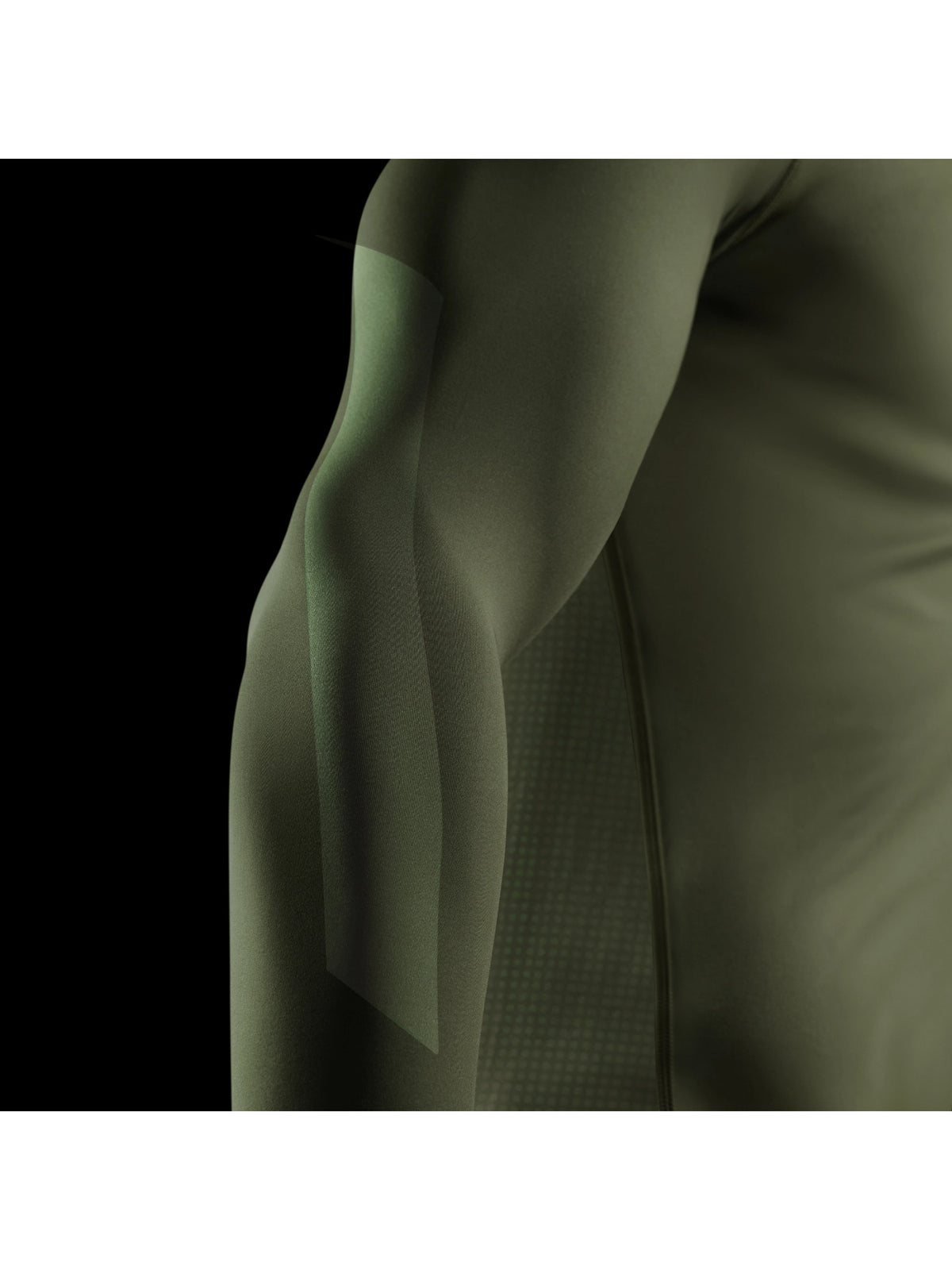 Hayabusa Men's Core Long Sleeve Rash Guard, green, image 5