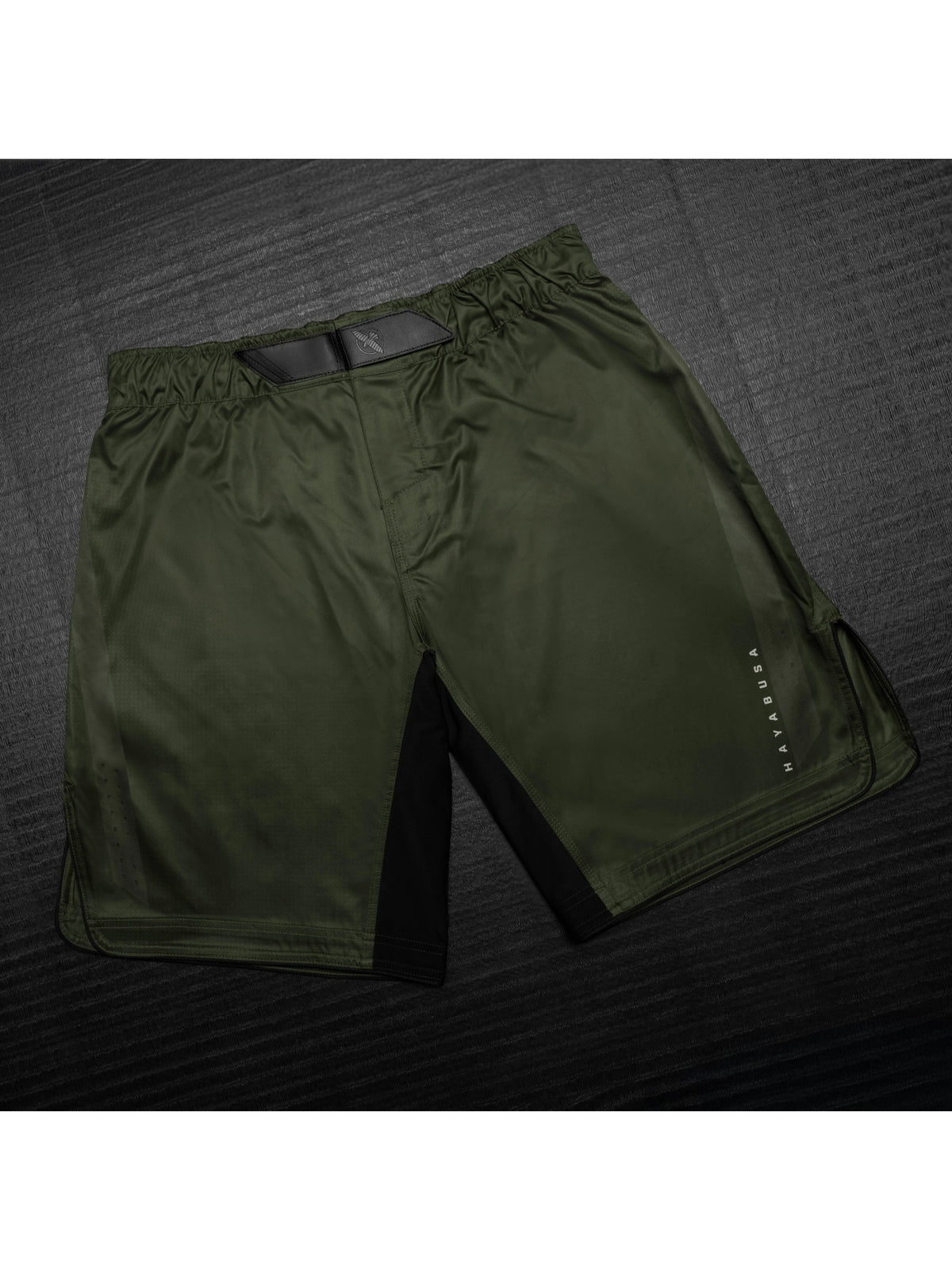 Hayabusa Men's Core Full-Length Fight Shorts, green, image 7