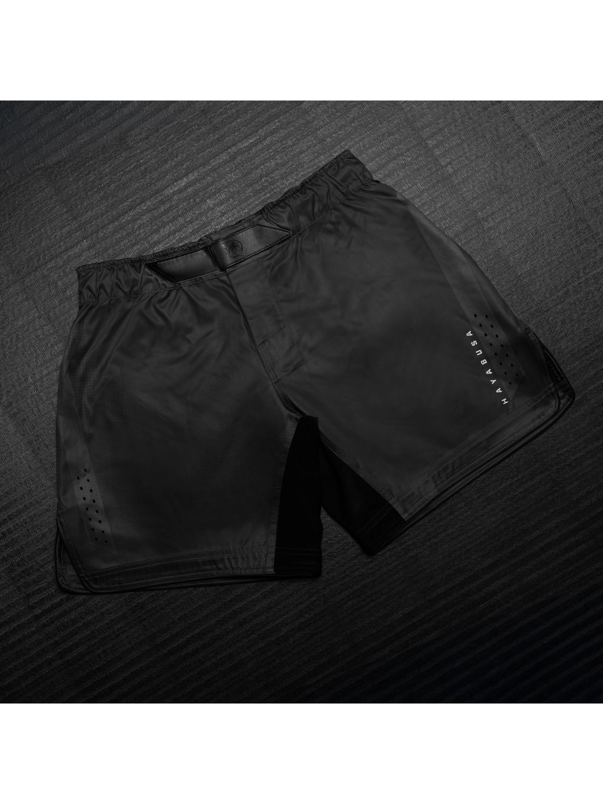 Hayabusa Men's Core Mid-Thigh Fight Shorts, black, image 7