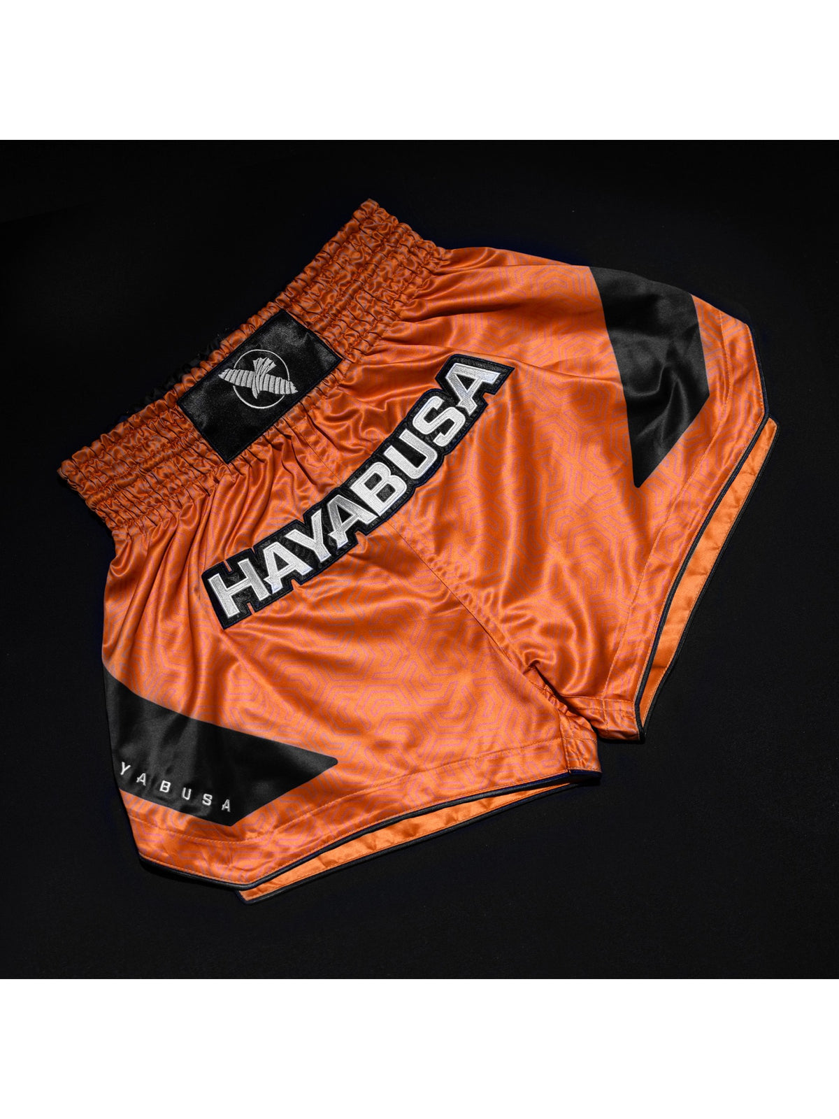 Hayabusa Core Muay Thai Shorts, orange, image 7
