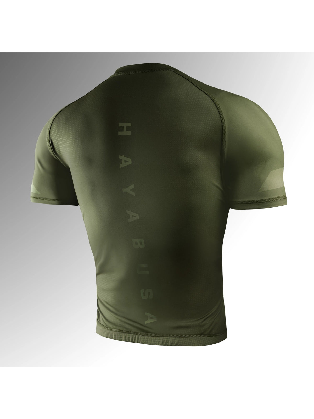 Hayabusa Men's Core Short Sleeve Rash Guard, green, image 2