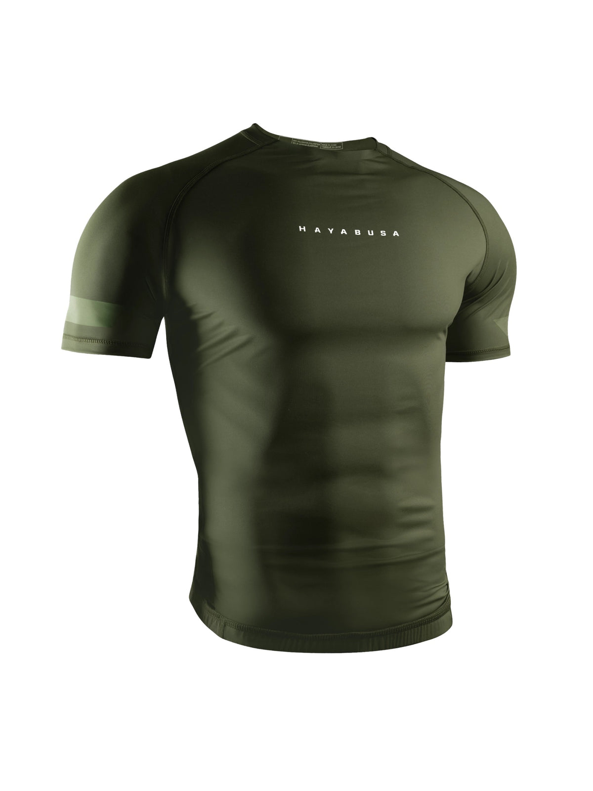 Hayabusa Men's Core Short Sleeve Rash Guard, green, main image