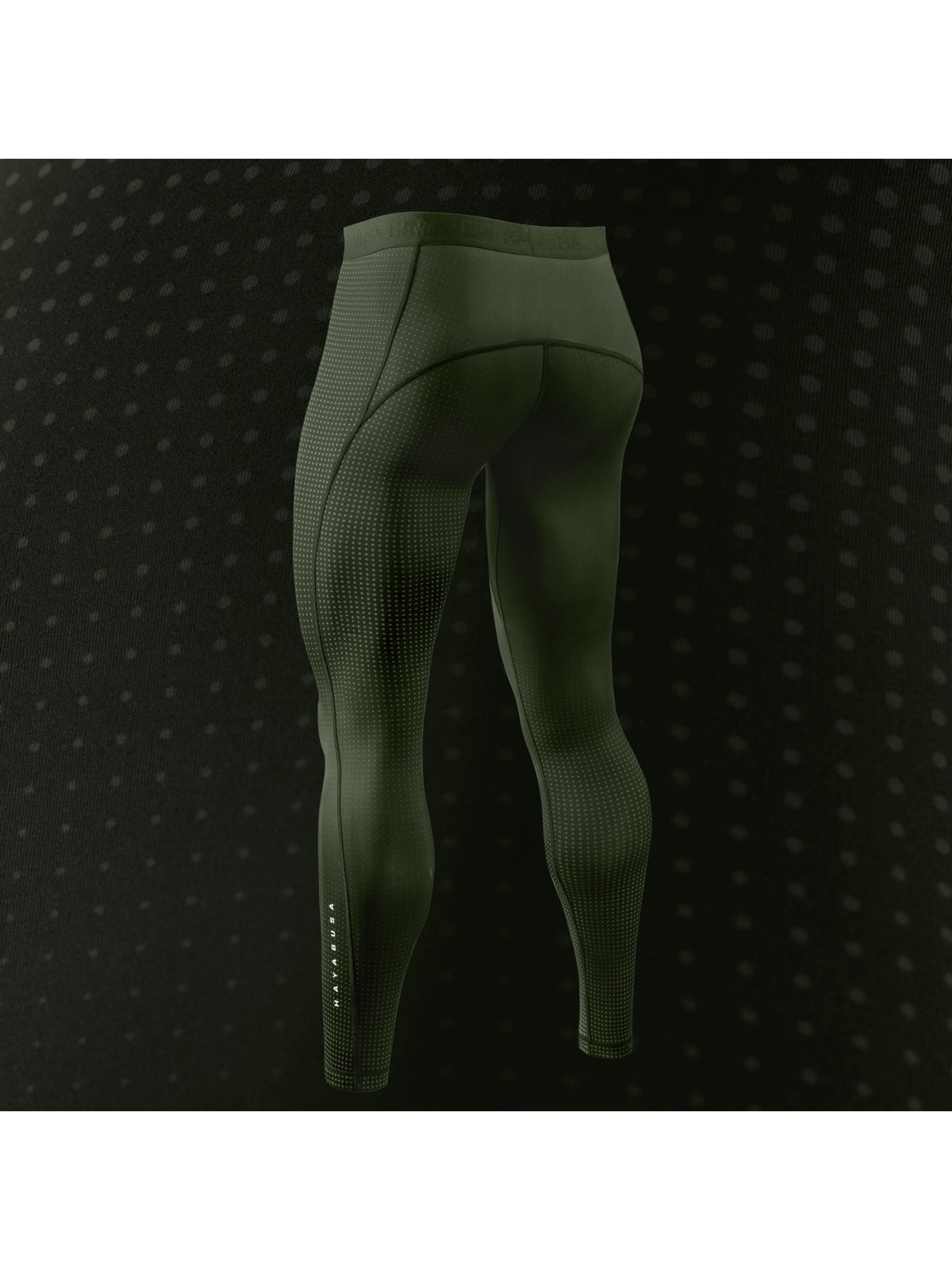Hayabusa Men's Core Jiu-Jitsu Spats, green, image 2