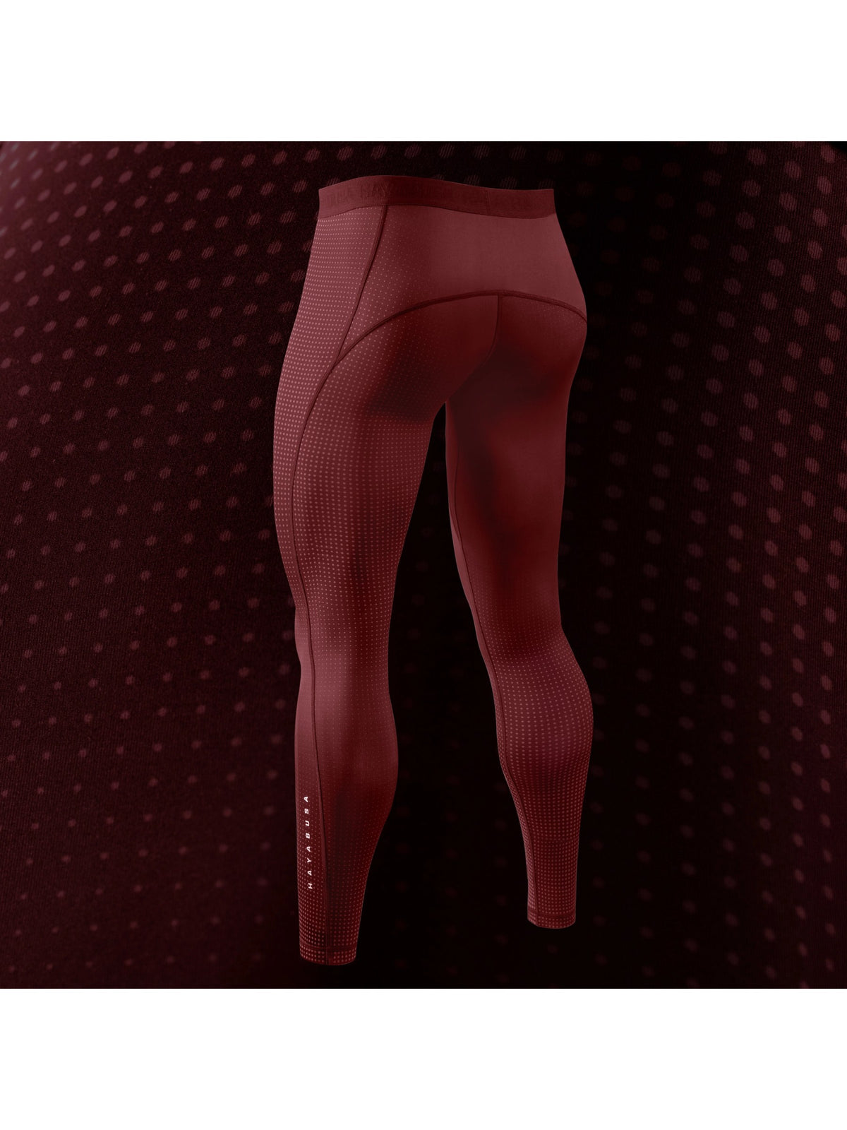Hayabusa Men's Core Jiu-Jitsu Spats, red, image 2