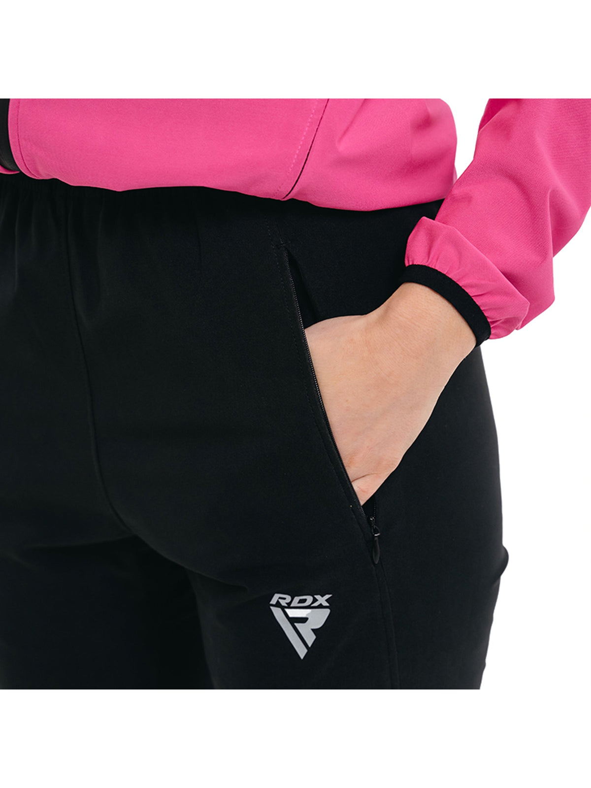 RDX H2 Women Weight Loss Sauna Suit, pink, image 5