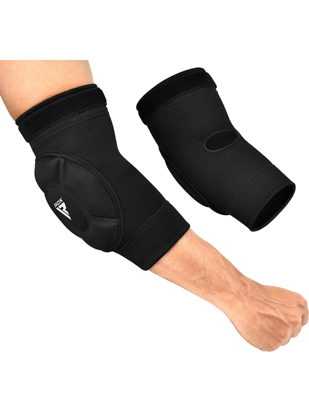 RDX Elbow Foam Pad, black/white, studio image 2