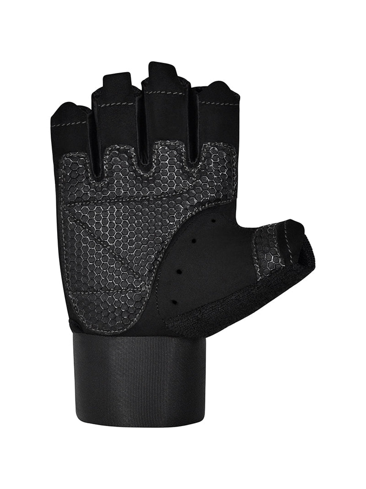 RDX W3 Workout Gym Gloves, grey, image 2