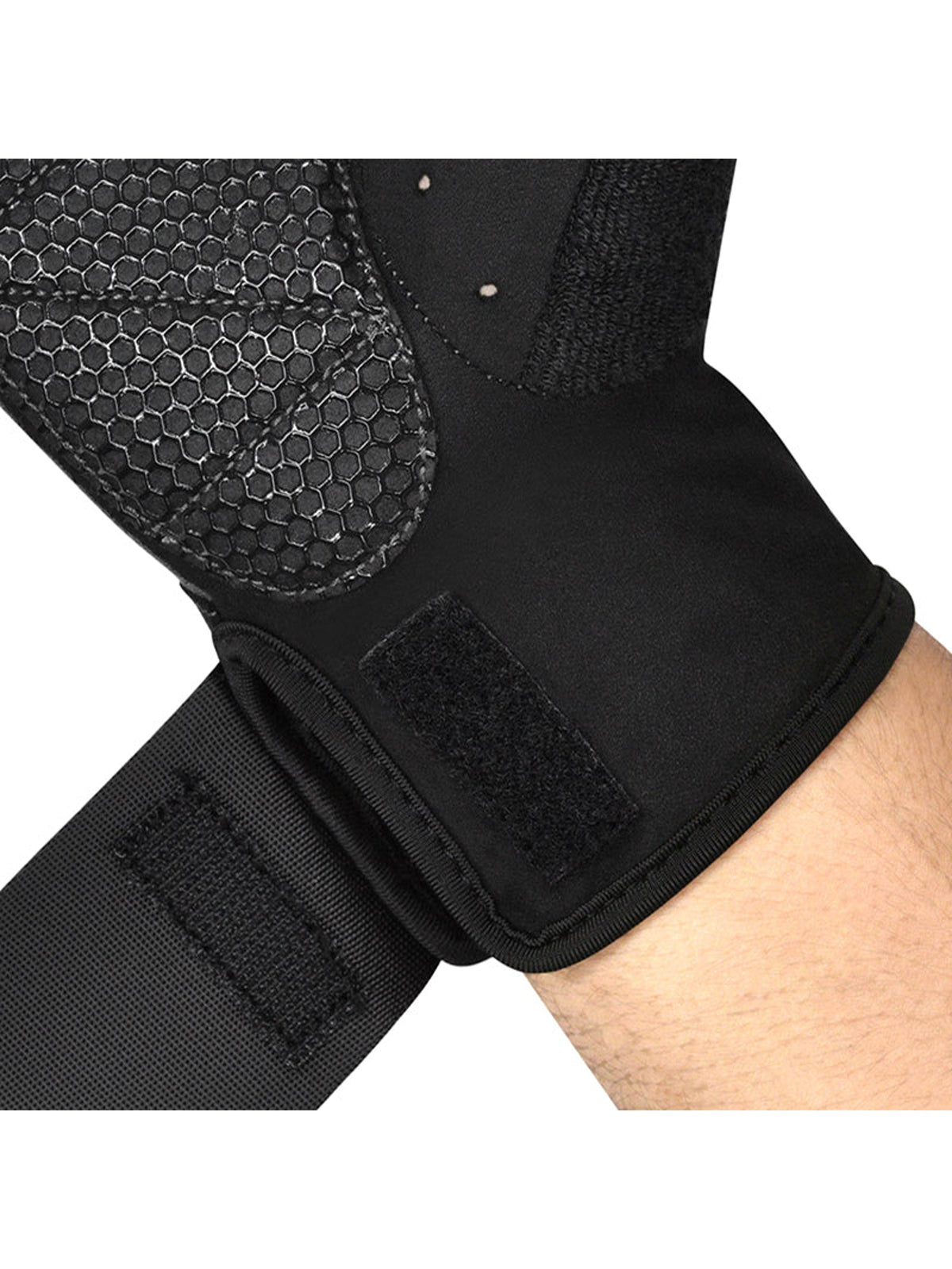 RDX W3 Workout Gym Gloves, grey, image 6