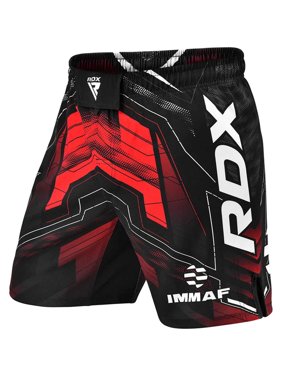 RDX IMMAF Approved MMA Fight & Training Shorts – Red