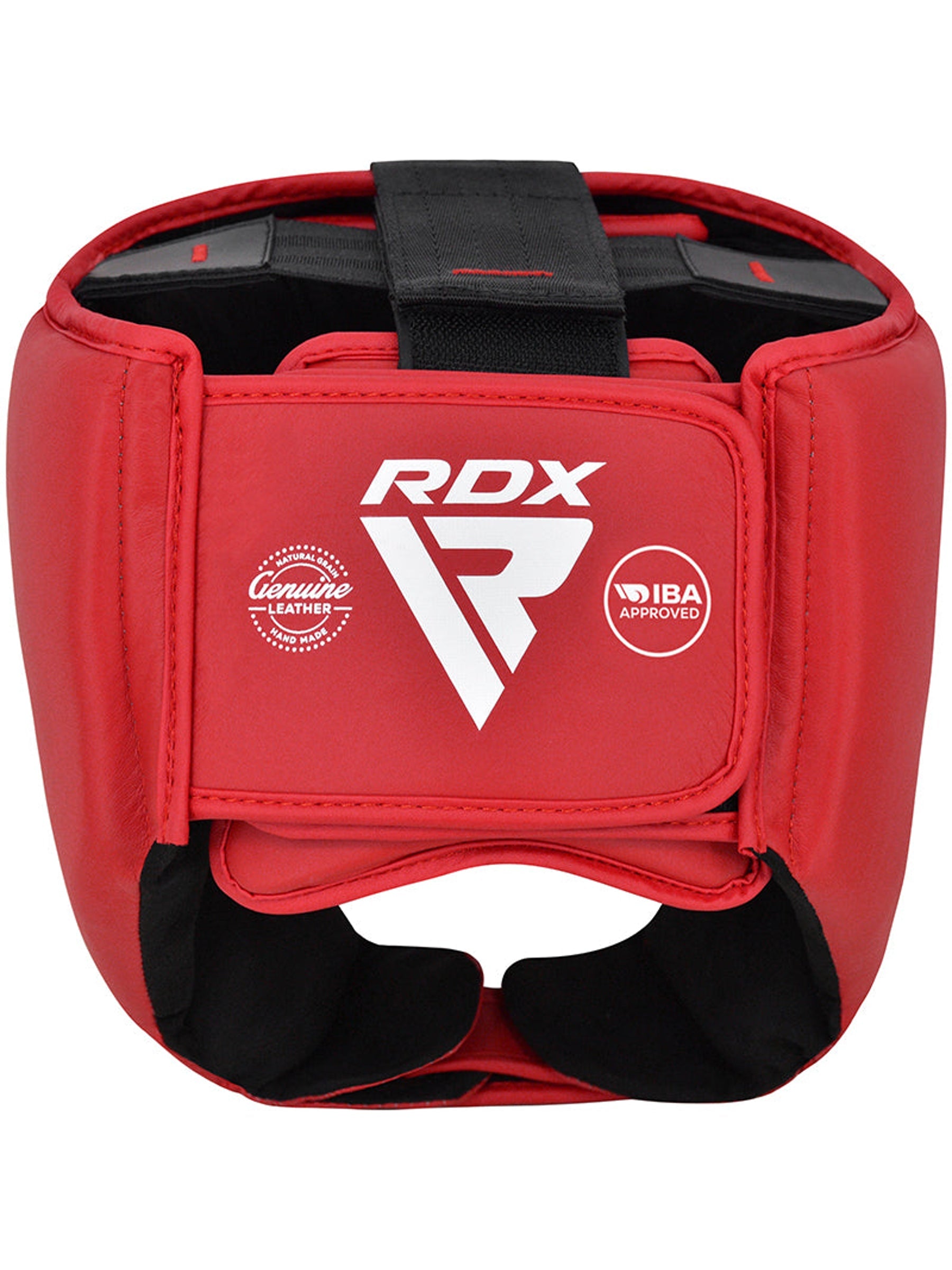 RDX IBA Approved Head Guard Amateur Boxing Competition Headgear - Red