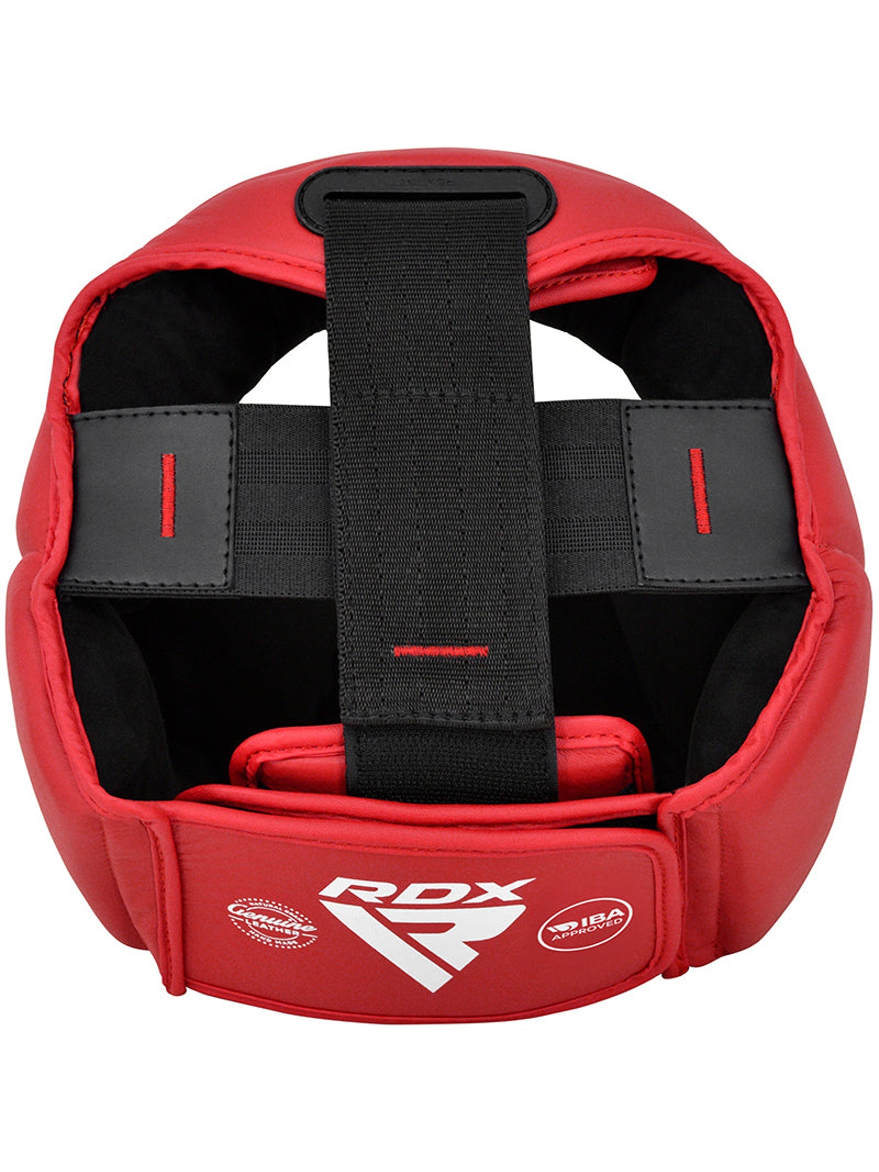 RDX IBA Approved Head Guard Amateur Boxing Competition Headgear - Red