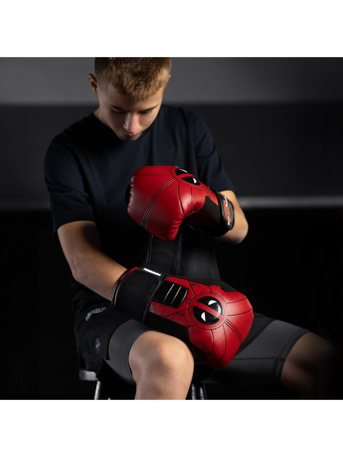 Marvel's Youth Deadpool Boxing Gloves - Dual-X Strap