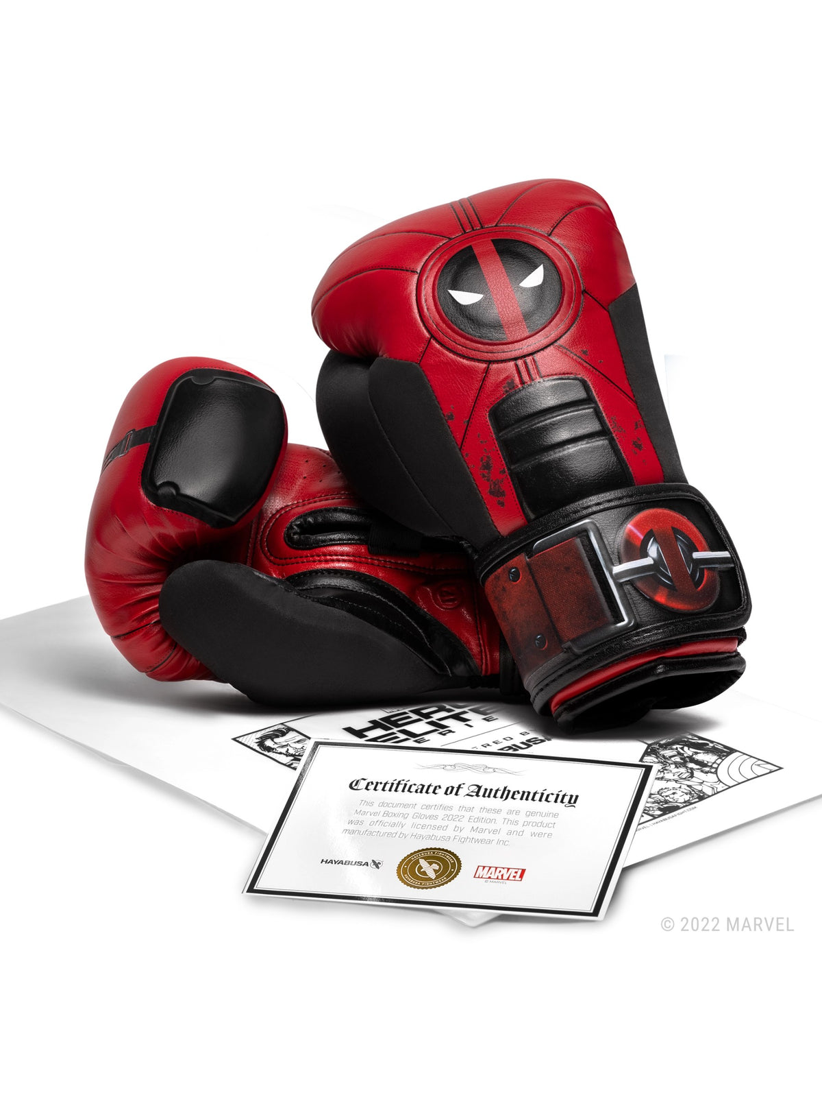 Marvel's Deadpool Boxing Gloves - Certificate