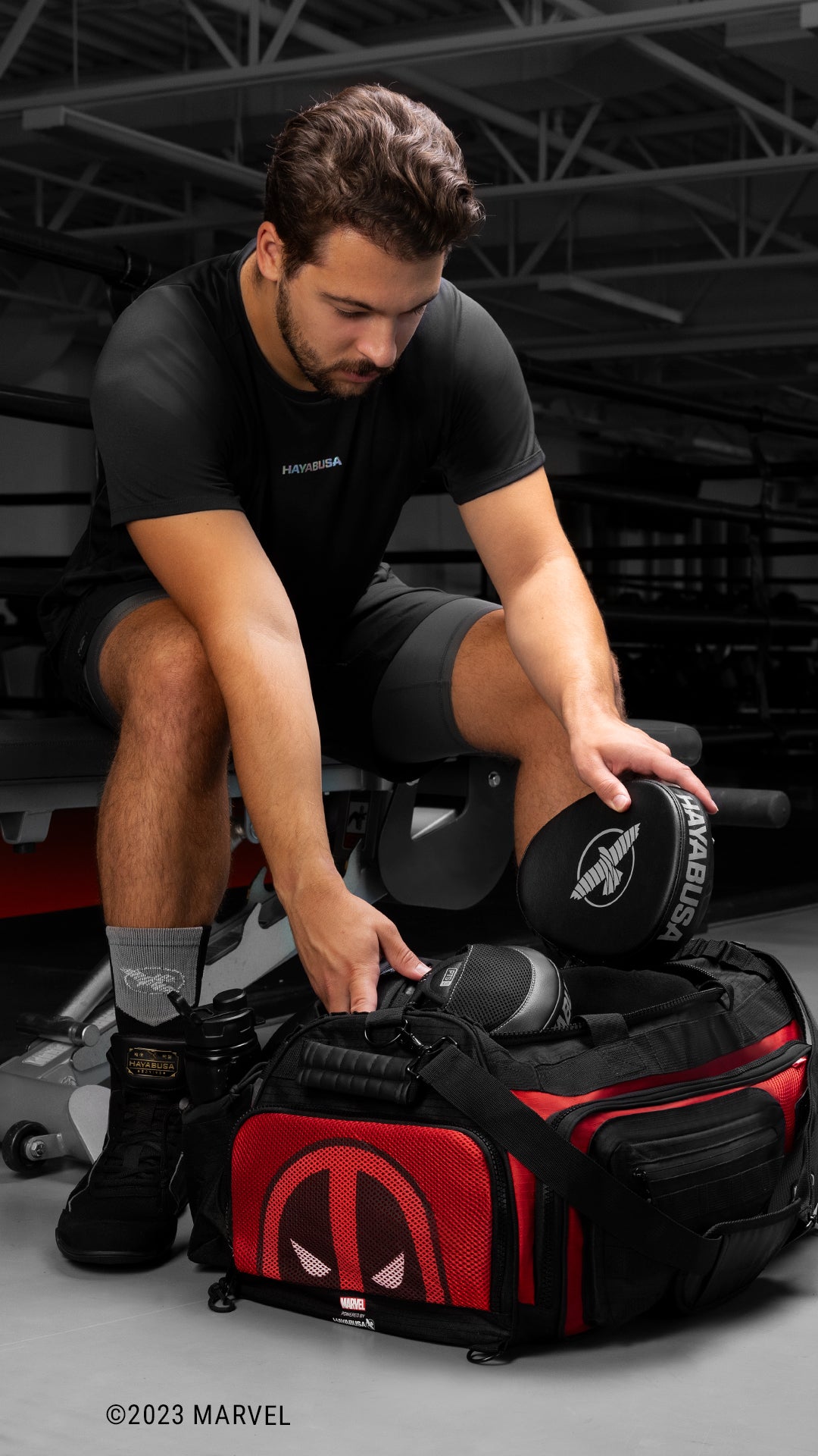 Marvel Deadpool Hayabusa Gym Bag – Main View
