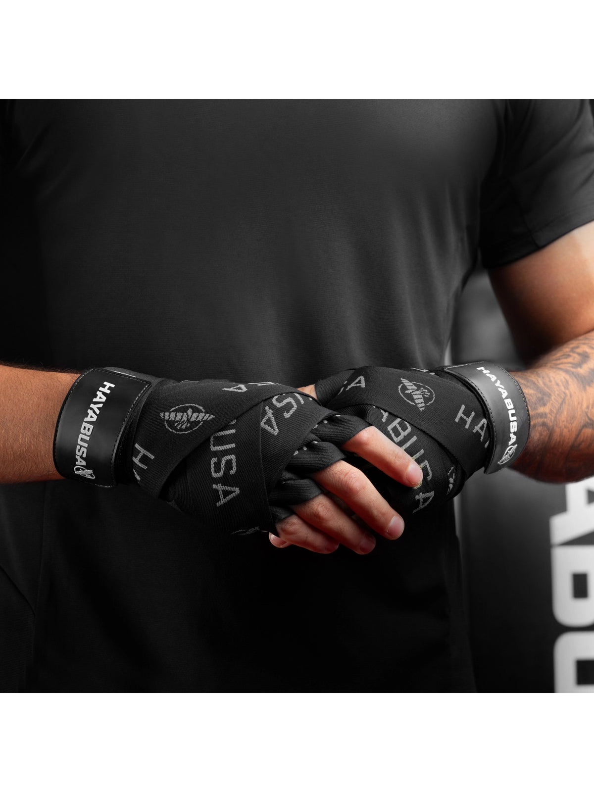 Hayabusa Deluxe Hand Wraps, black, image 5