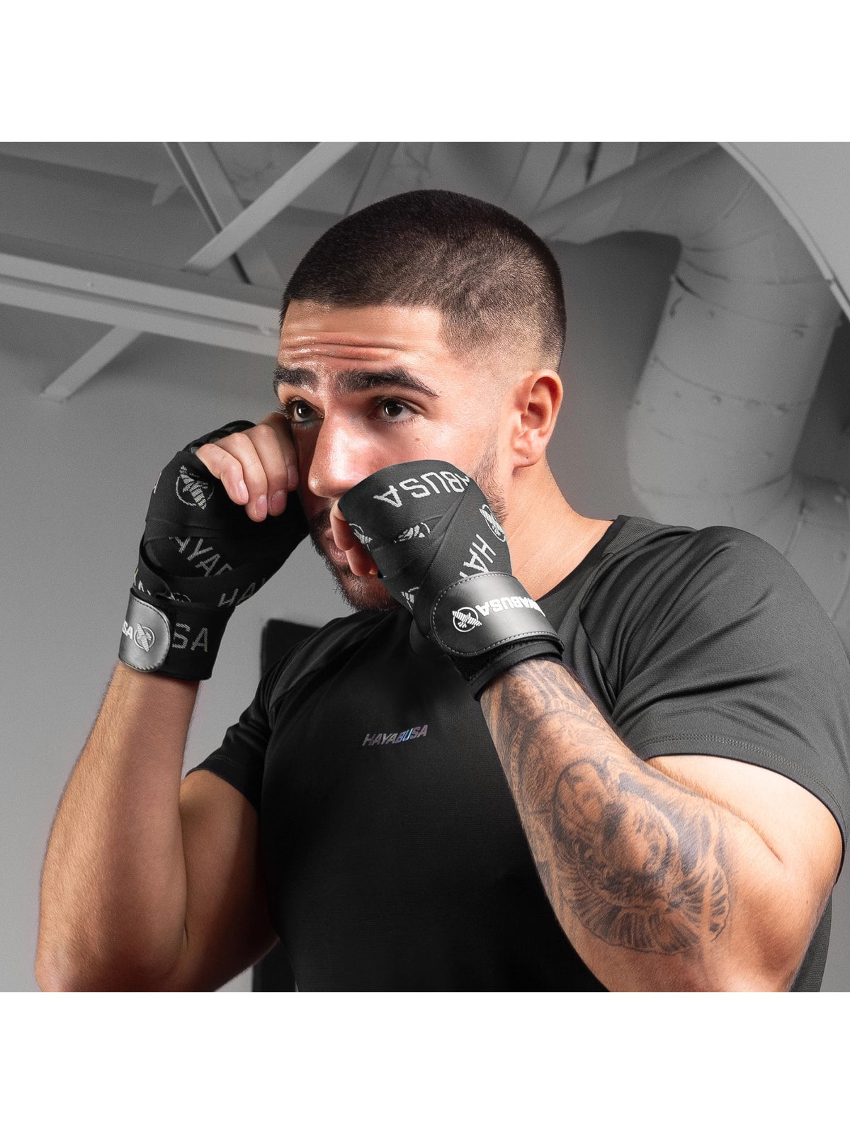Hayabusa Deluxe Hand Wraps, black, image 6