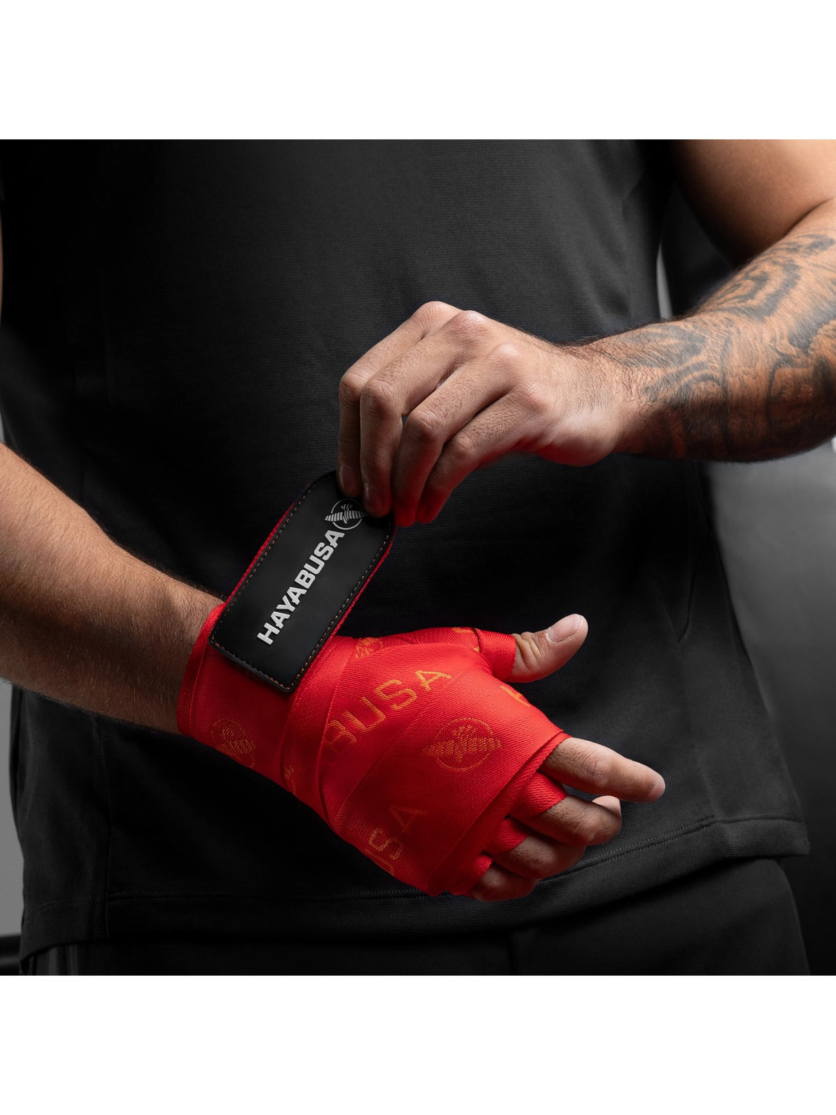 Hayabusa Deluxe Hand Wraps, red, image 5