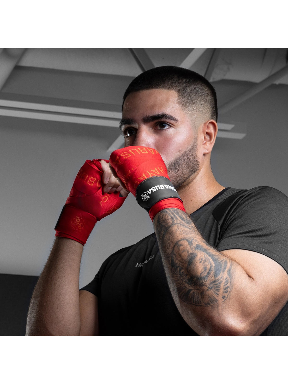 Hayabusa Deluxe Hand Wraps, red, image 6
