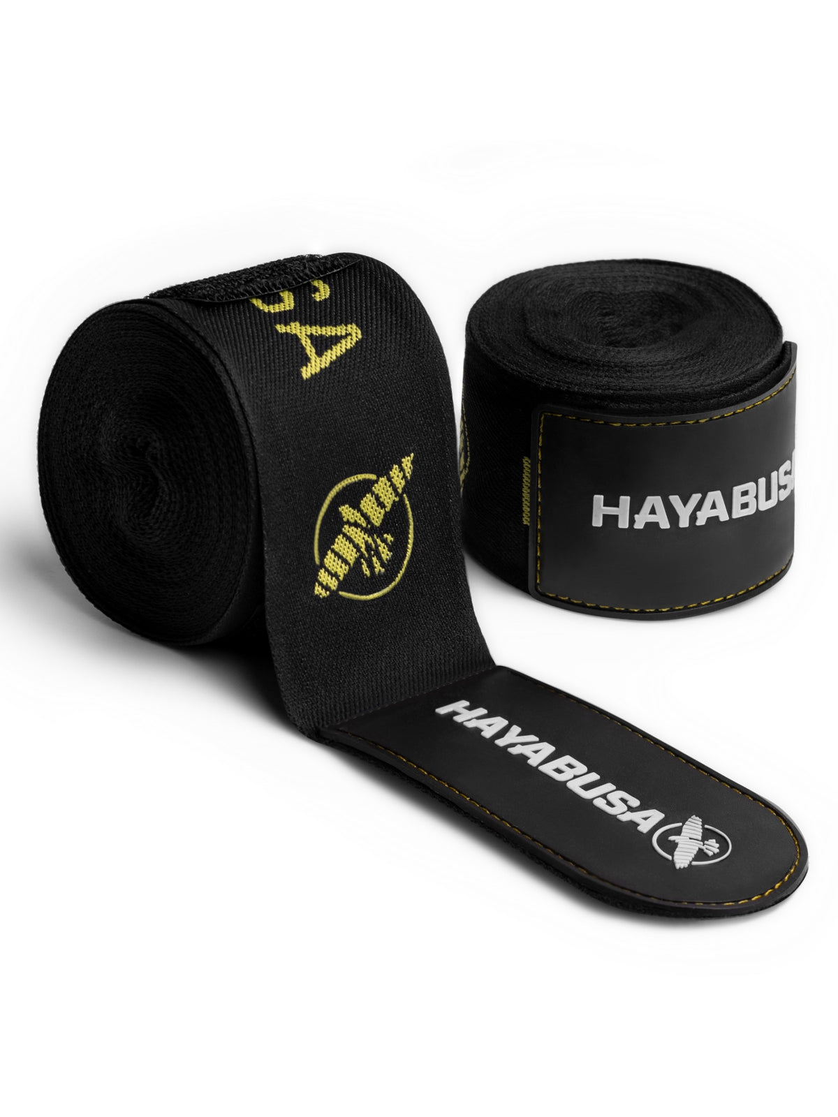 Hayabusa Deluxe Hand Wraps, black/gold, main image