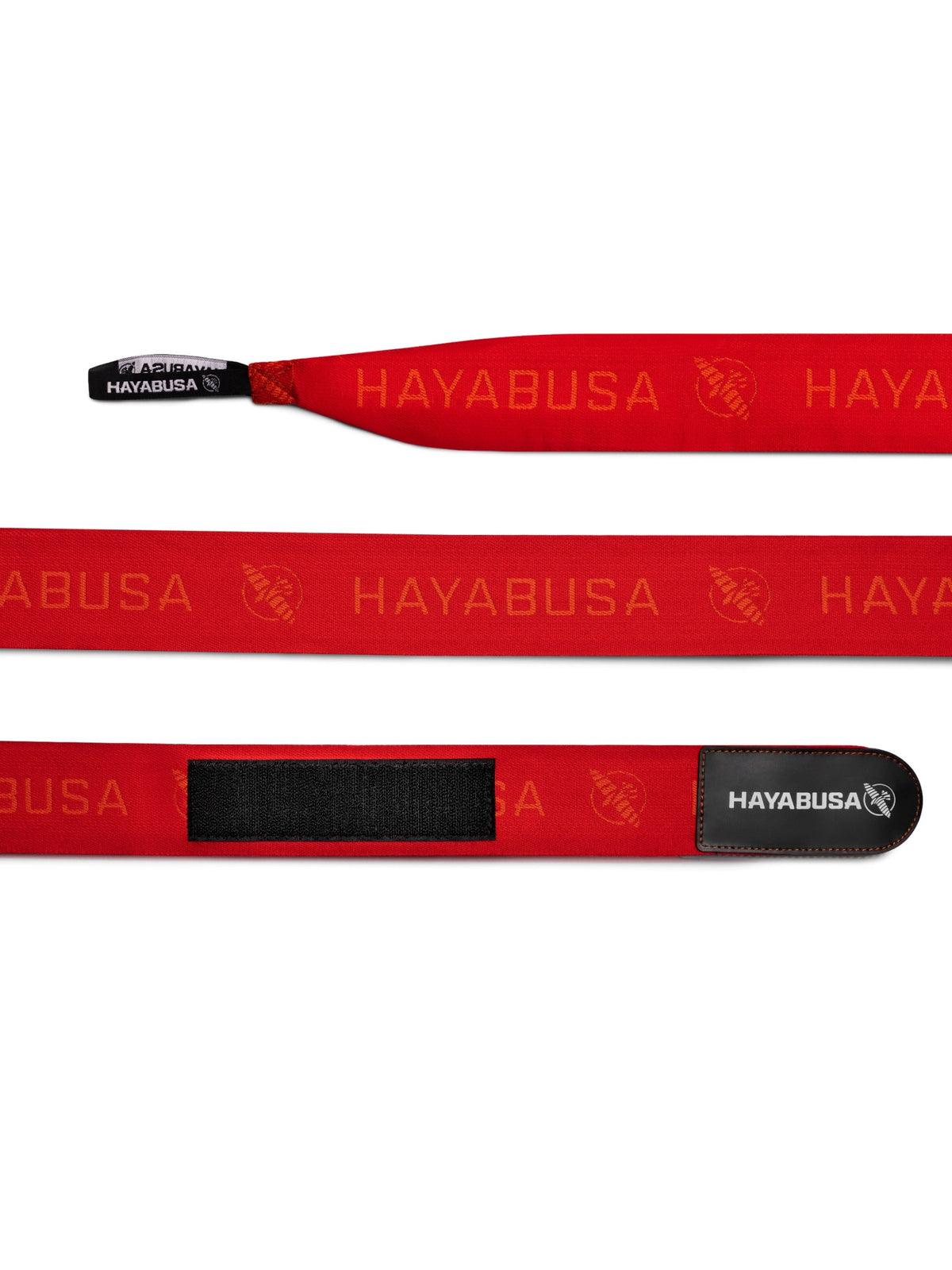 Hayabusa Deluxe Hand Wraps, red, feature graphic