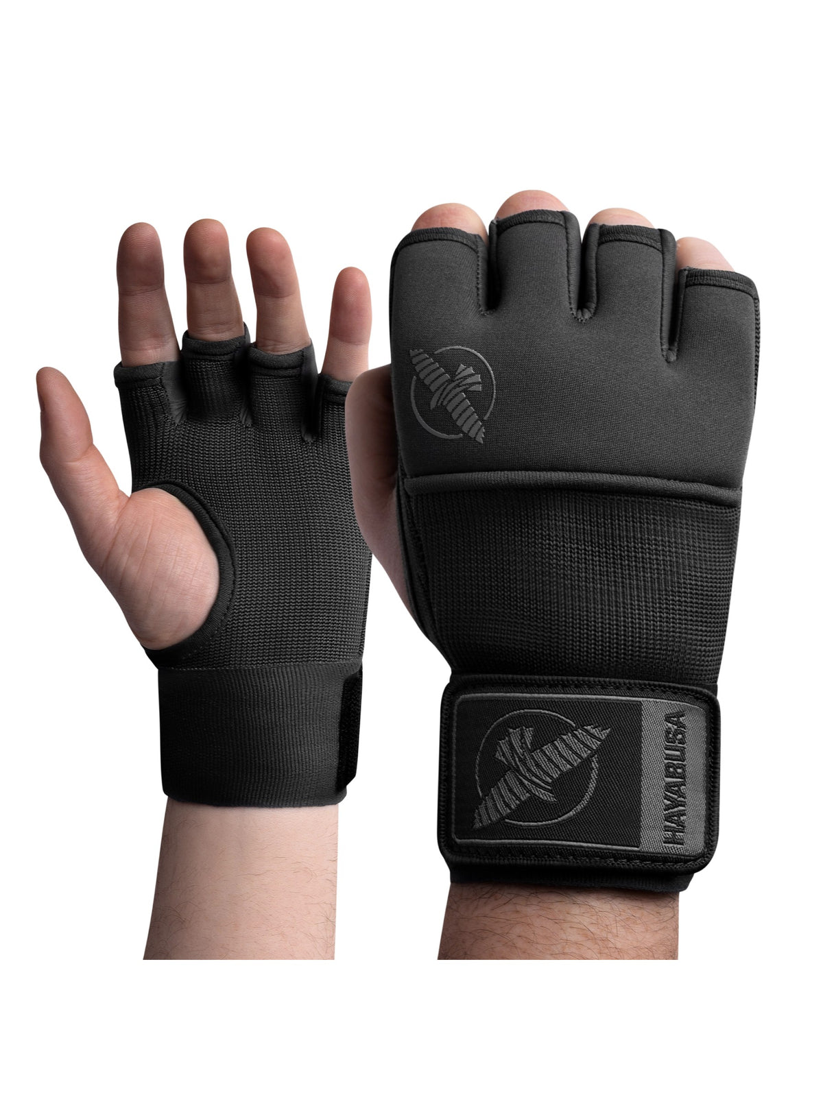 Hayabusa Deluxe Quick Wraps, black, main image