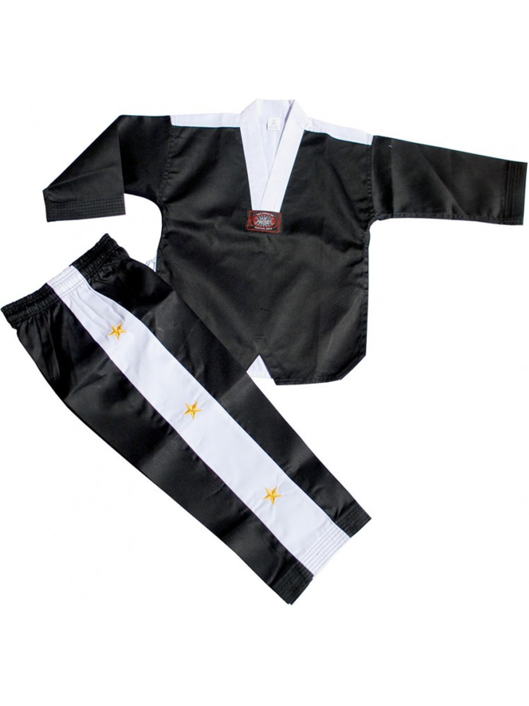 MAG Lightweight Taekwondo Uniform Black/White