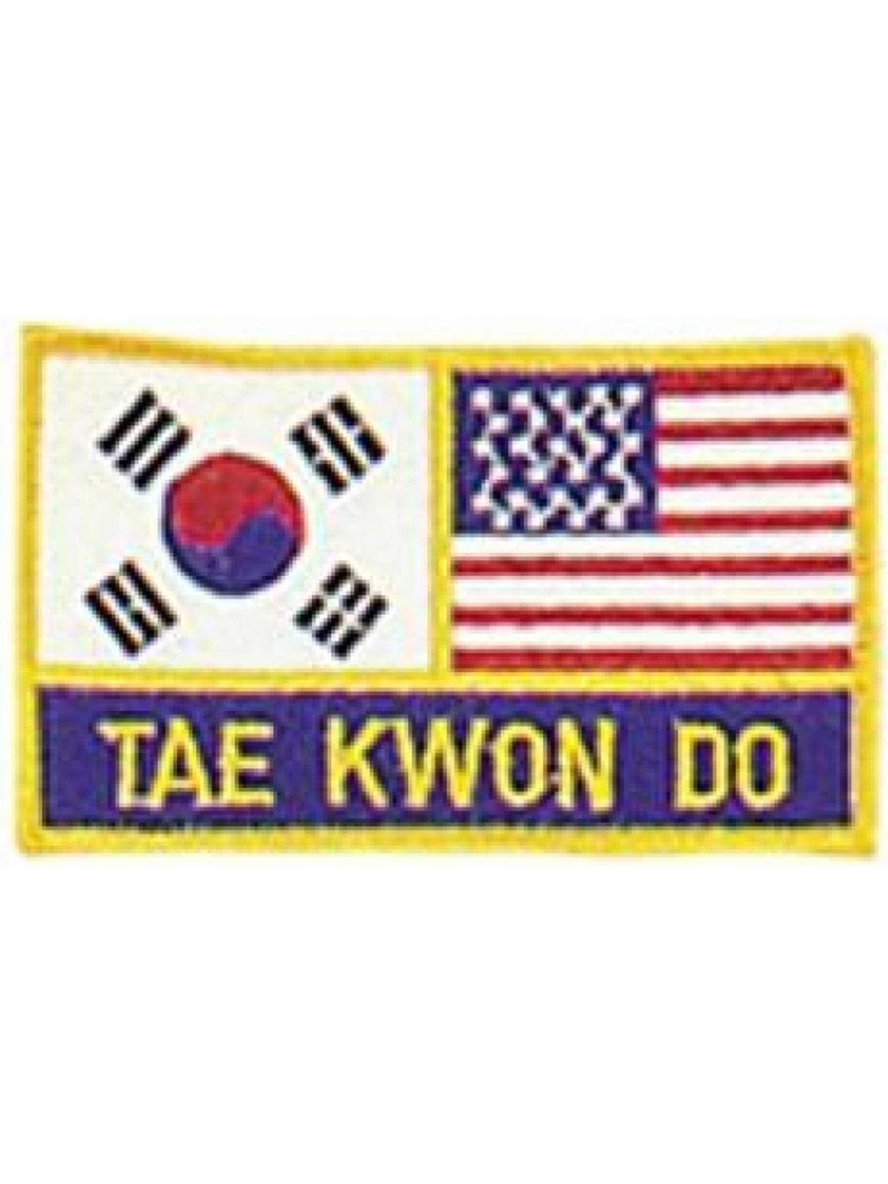 MAG Korea+USA TKD Patch