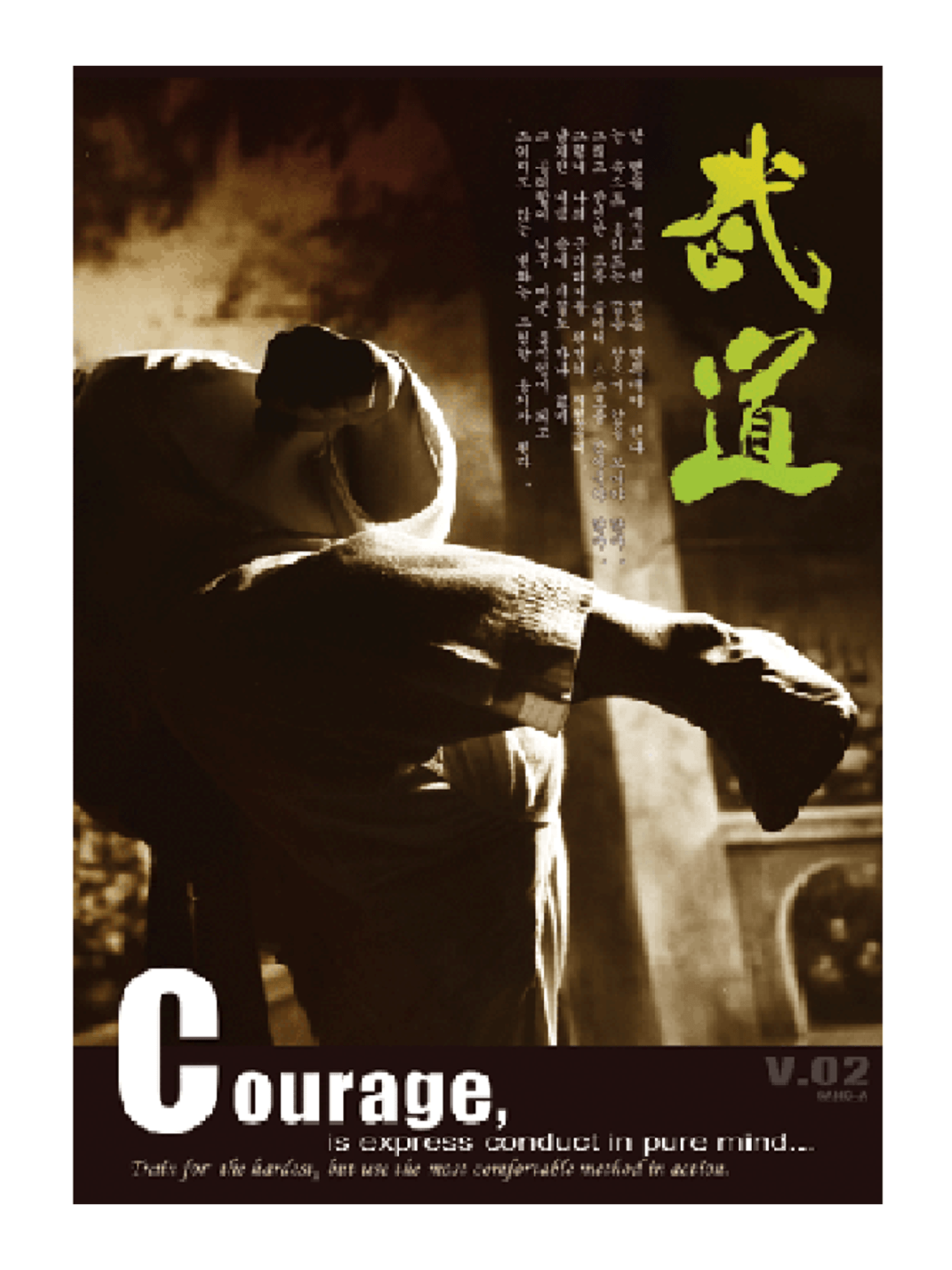 MAG Martial Arts Courage Poster