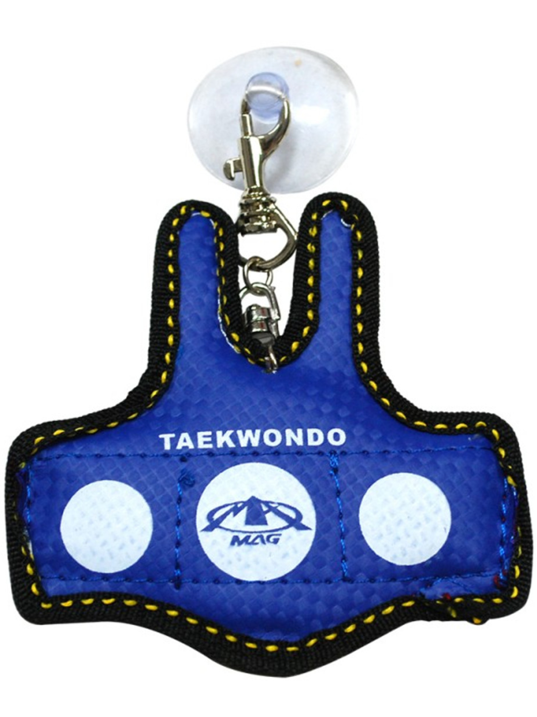 MAG Taekwondo Reversible Chest Guard Keychain
