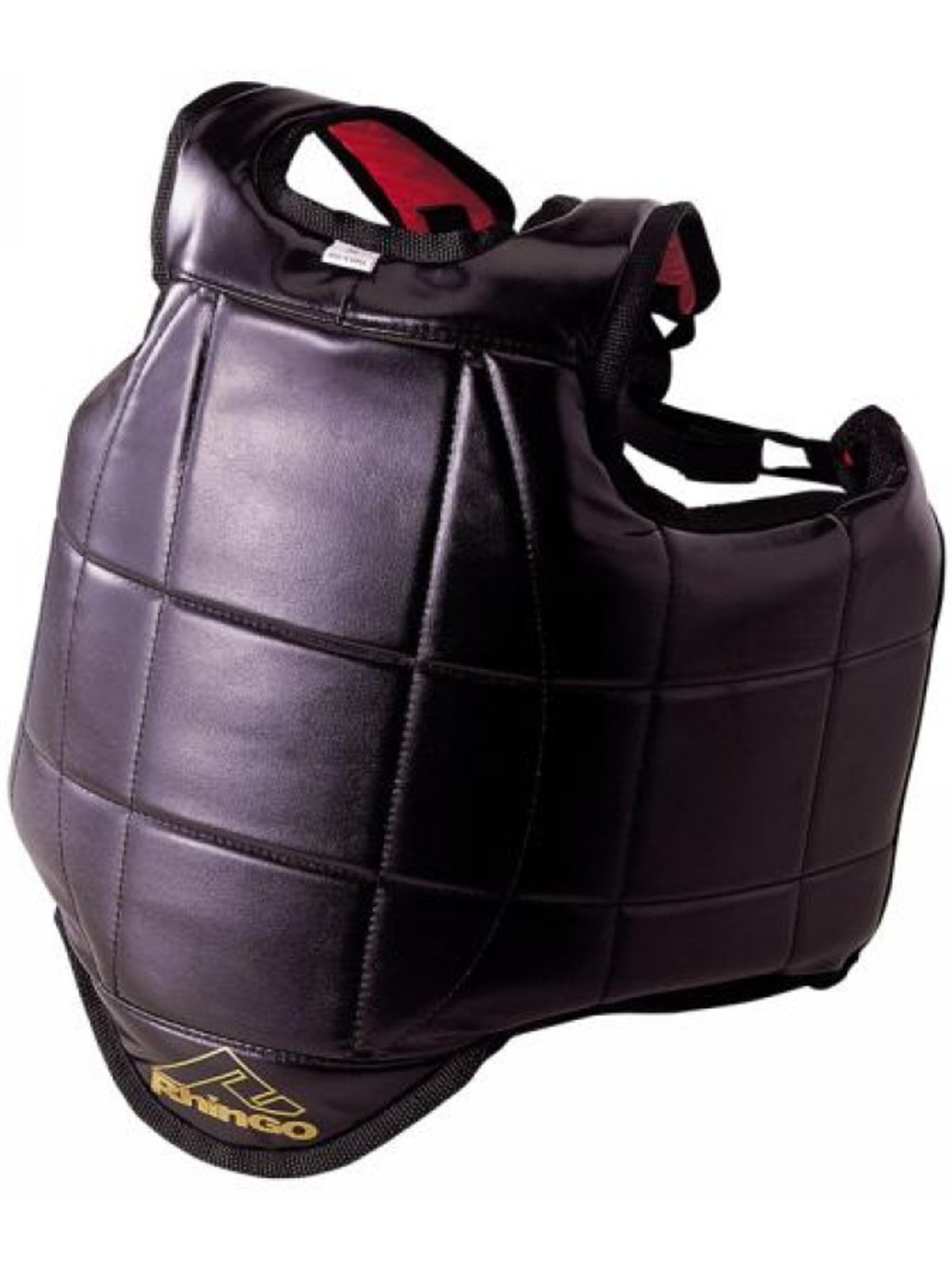 Rhingo Karate Chest Guard Red/Black