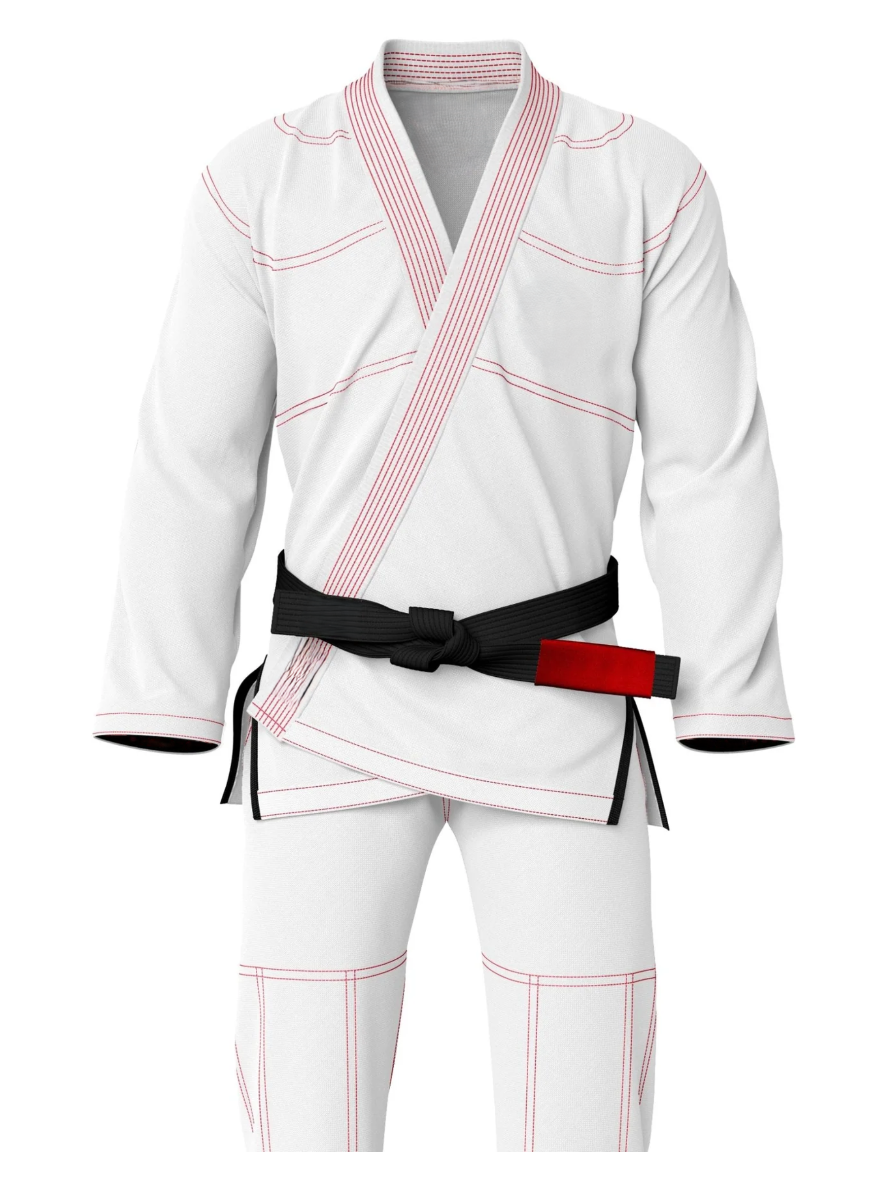 Premium Brazilian Jiu Jitsu Gi White/Pink