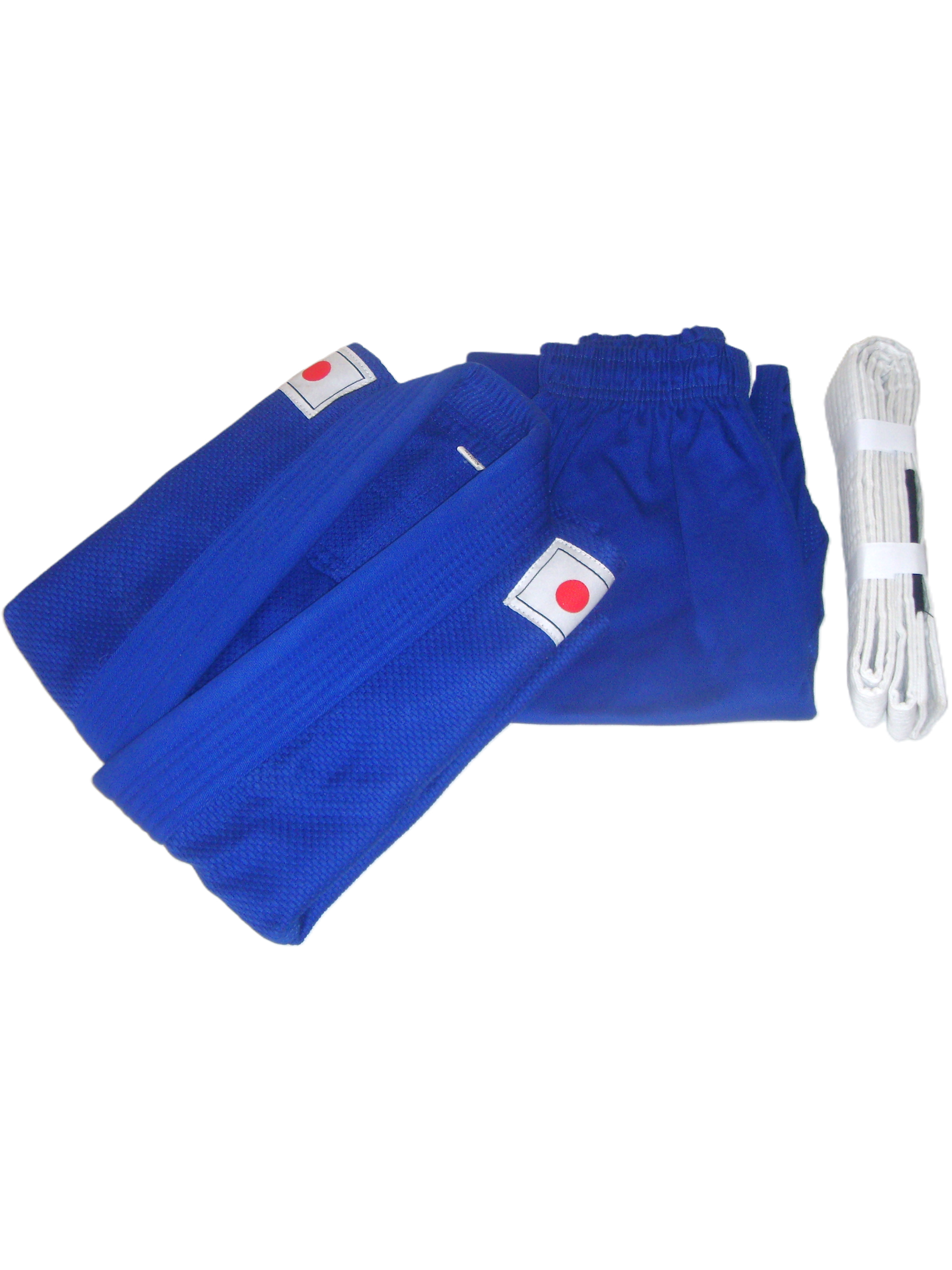 Premium Flag Kids Brazilian Jiu Jitsu Gi Blue