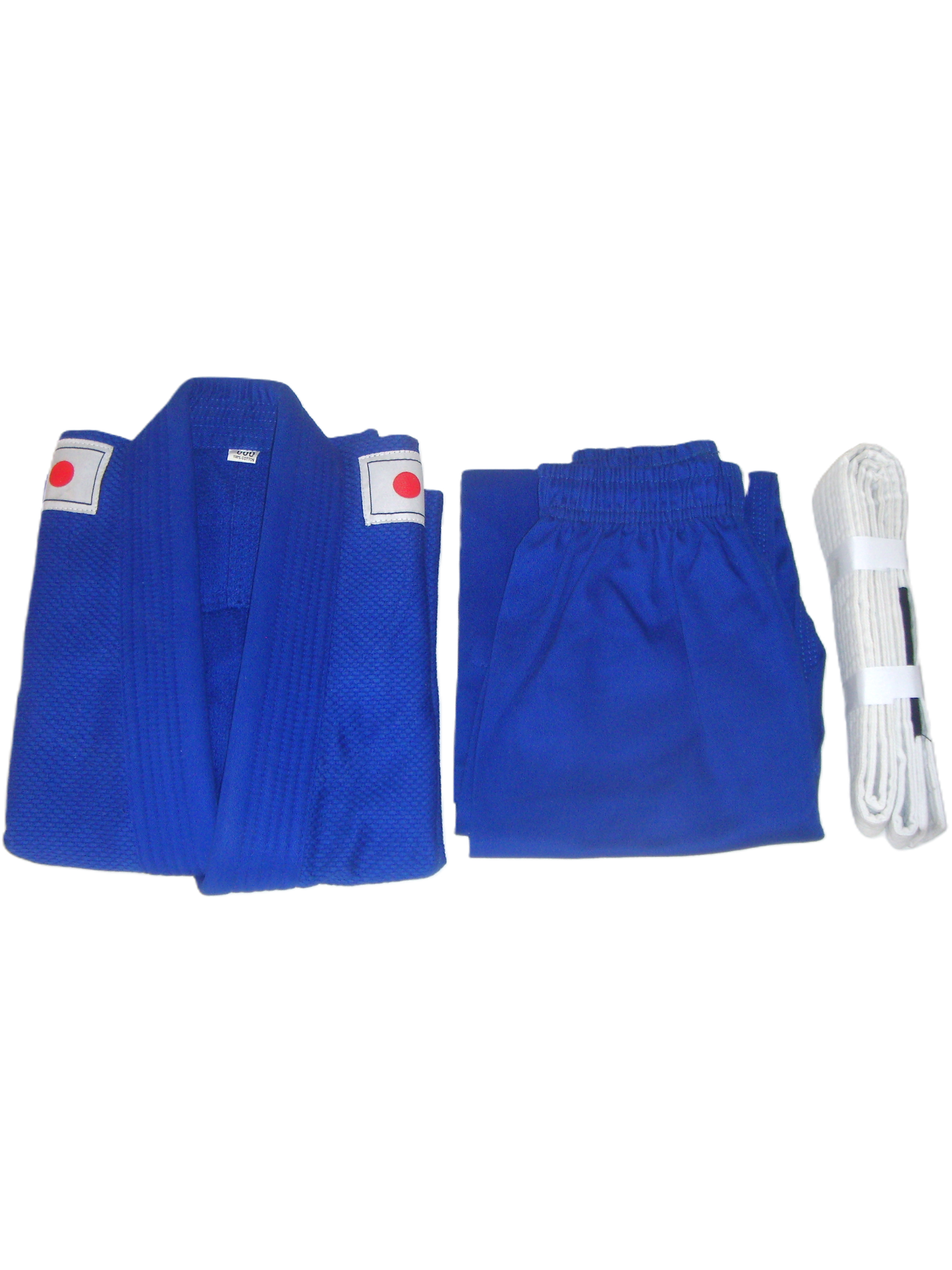 Premium Flag Kids Brazilian Jiu Jitsu Gi Blue