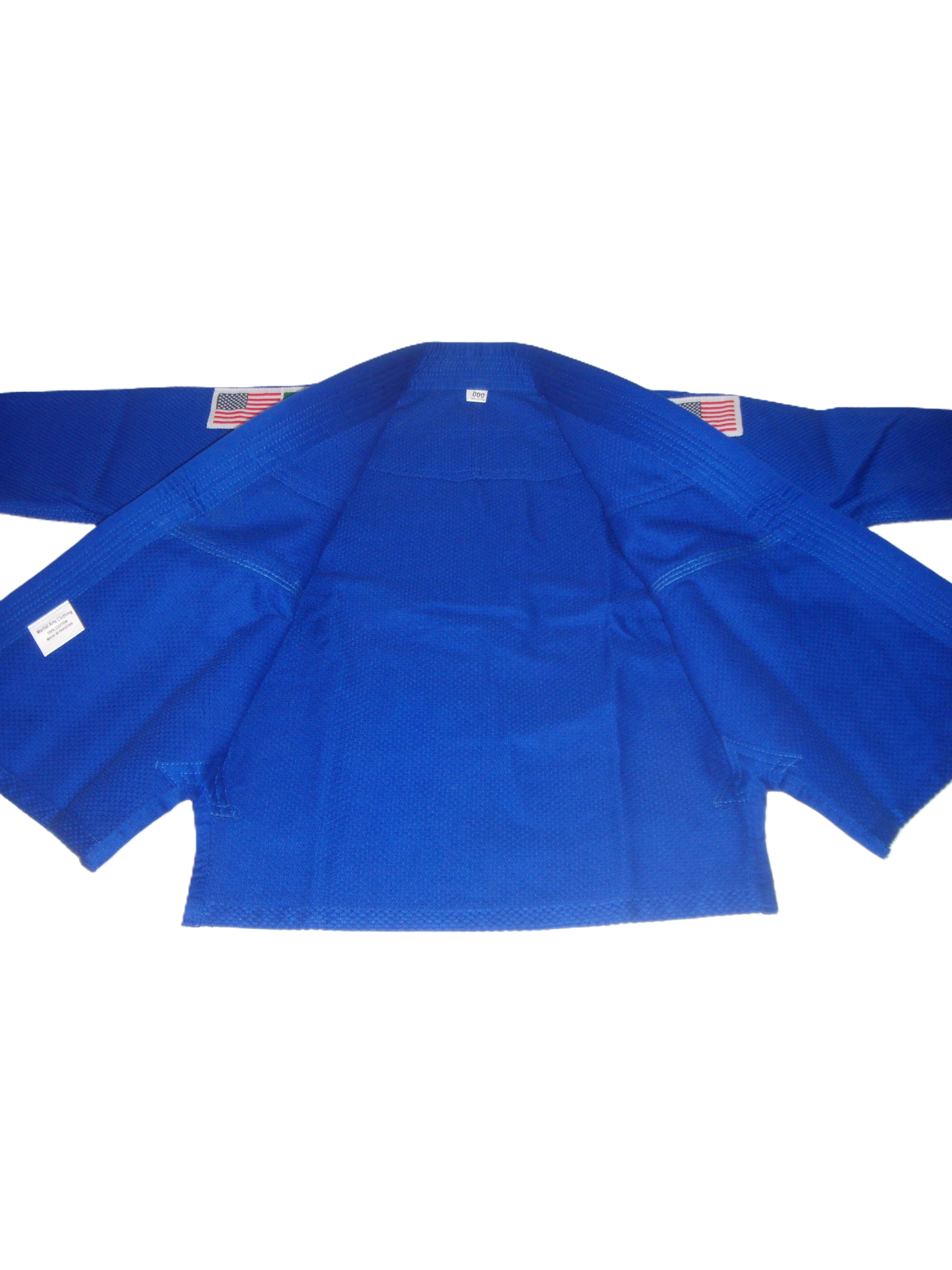 Premium Flag Kids Brazilian Jiu Jitsu Gi Blue