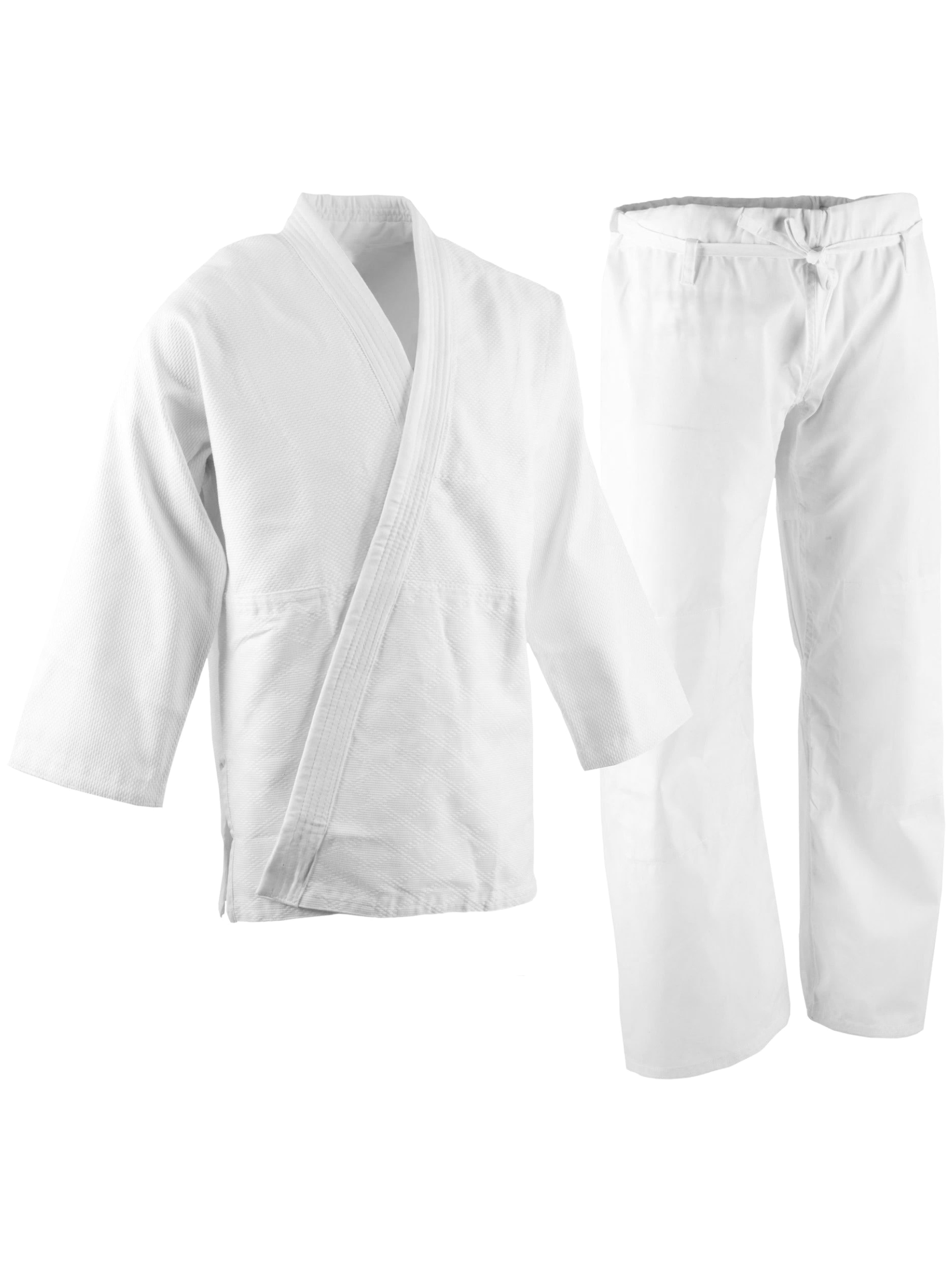 Premium Double Weave Judo Uniform in 700GSM White