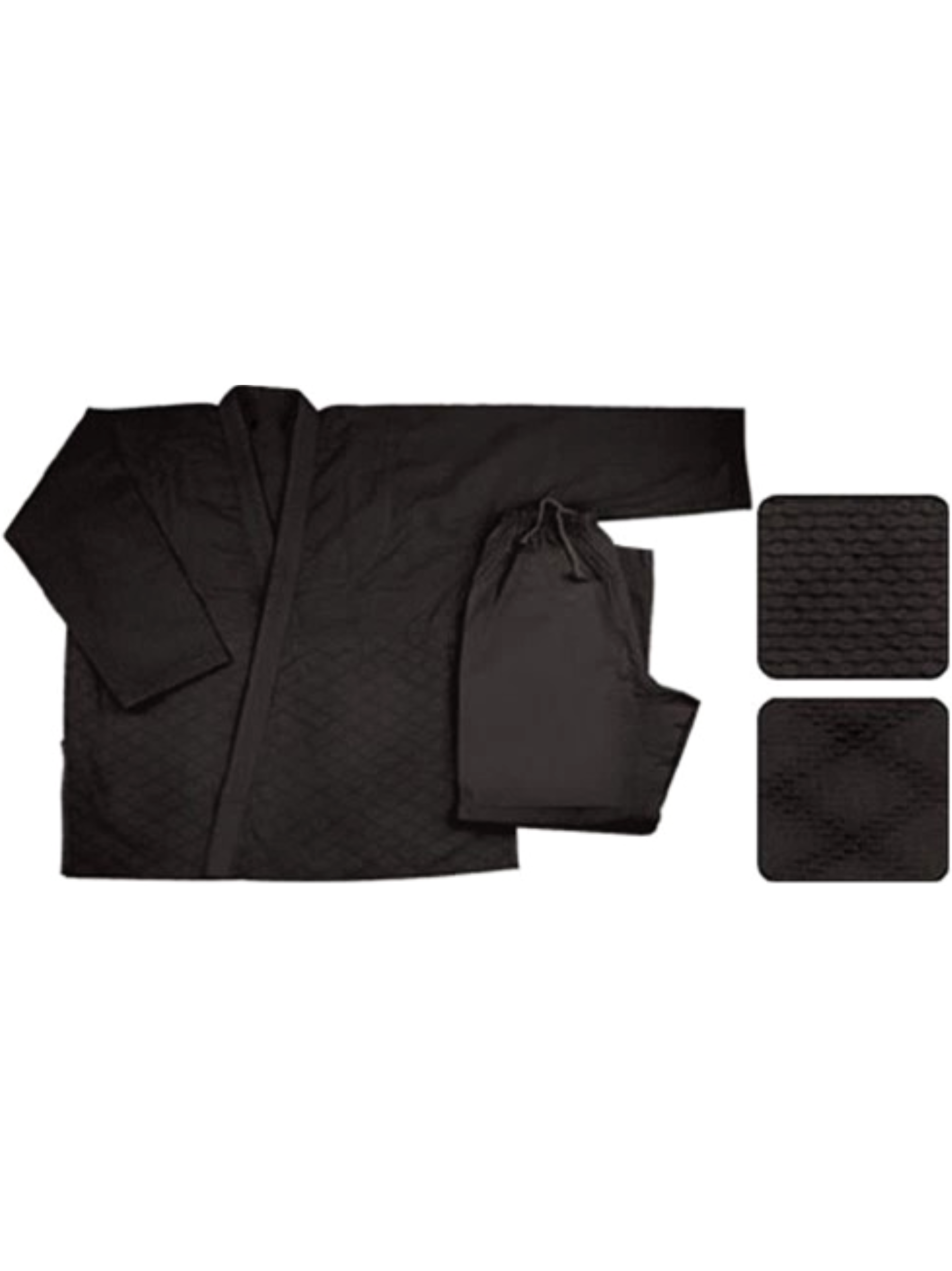 Essential Single Weave Judo Uniform Black