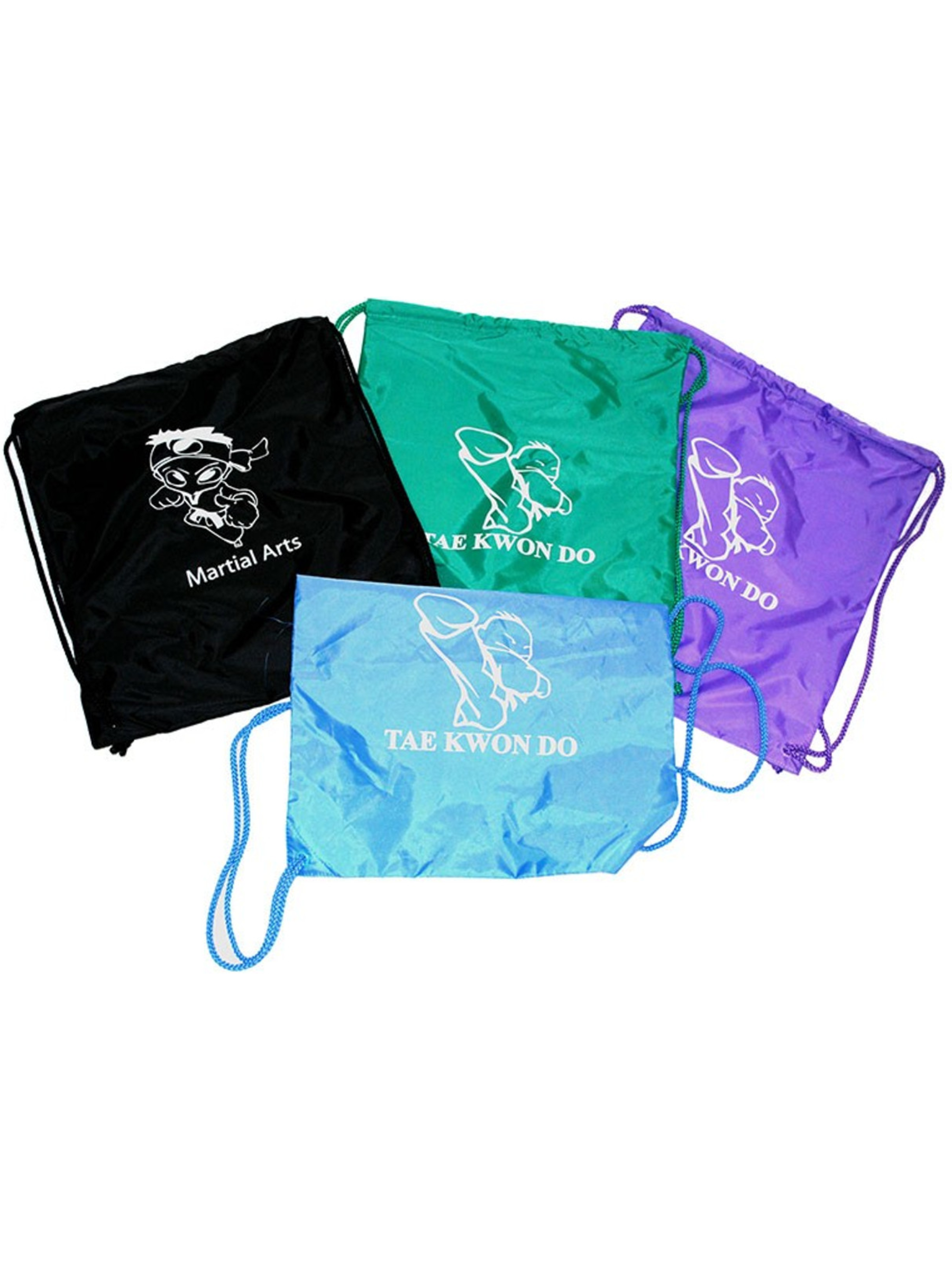 MAG Martial Arts Drawstring Backpacks Multicolor